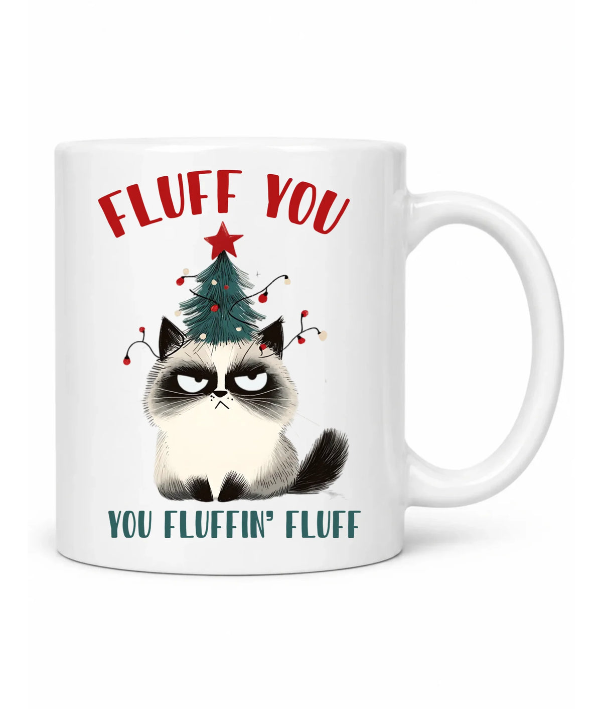 Kubek świąteczny - Fluff You BN10