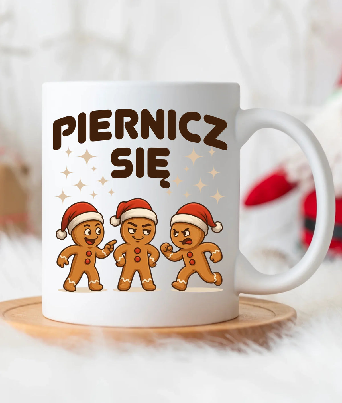 Kubek świąteczny - Piernicz się BN149