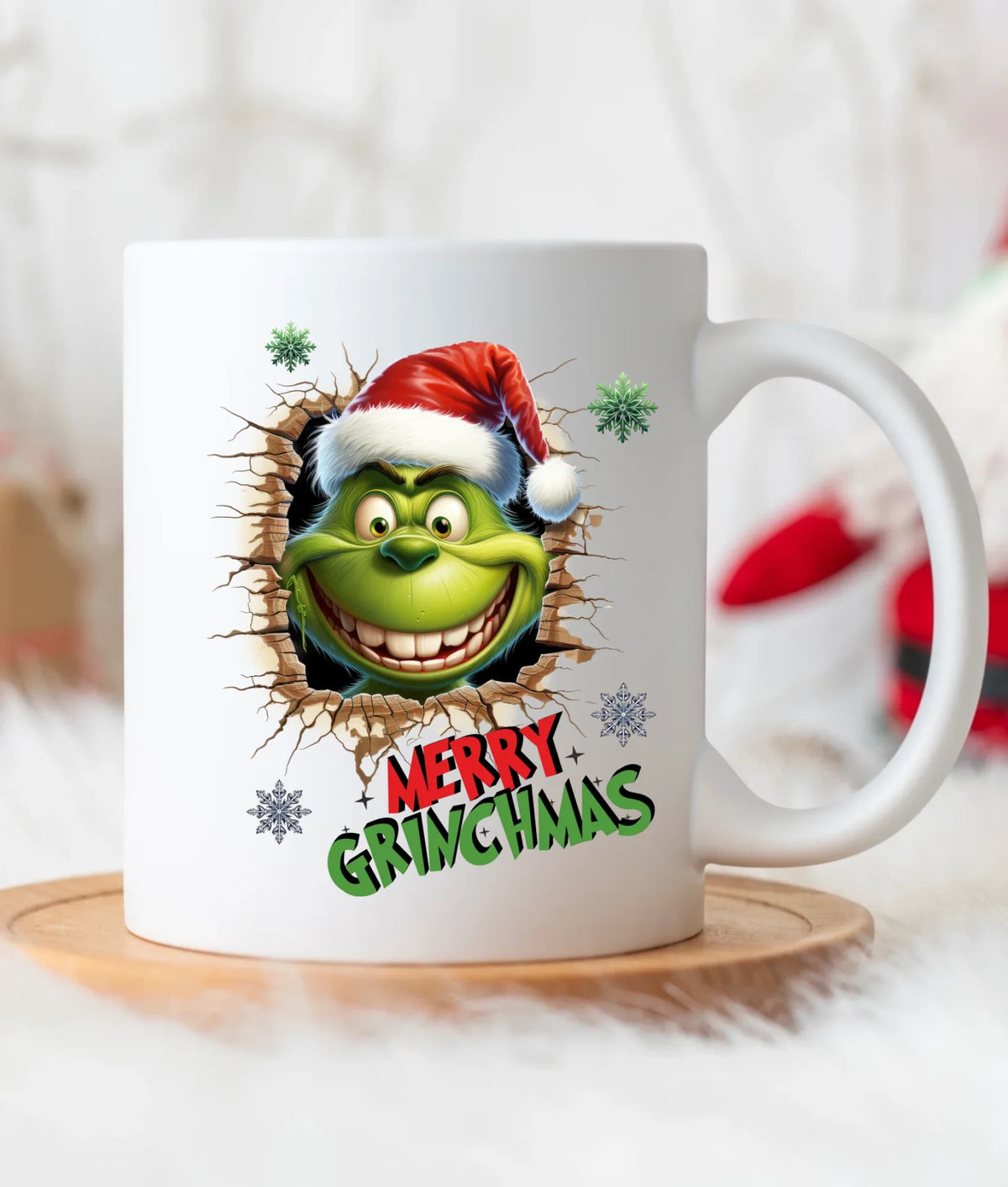 Kubek świąteczny - Grinch - Merry Grinchmas BN113