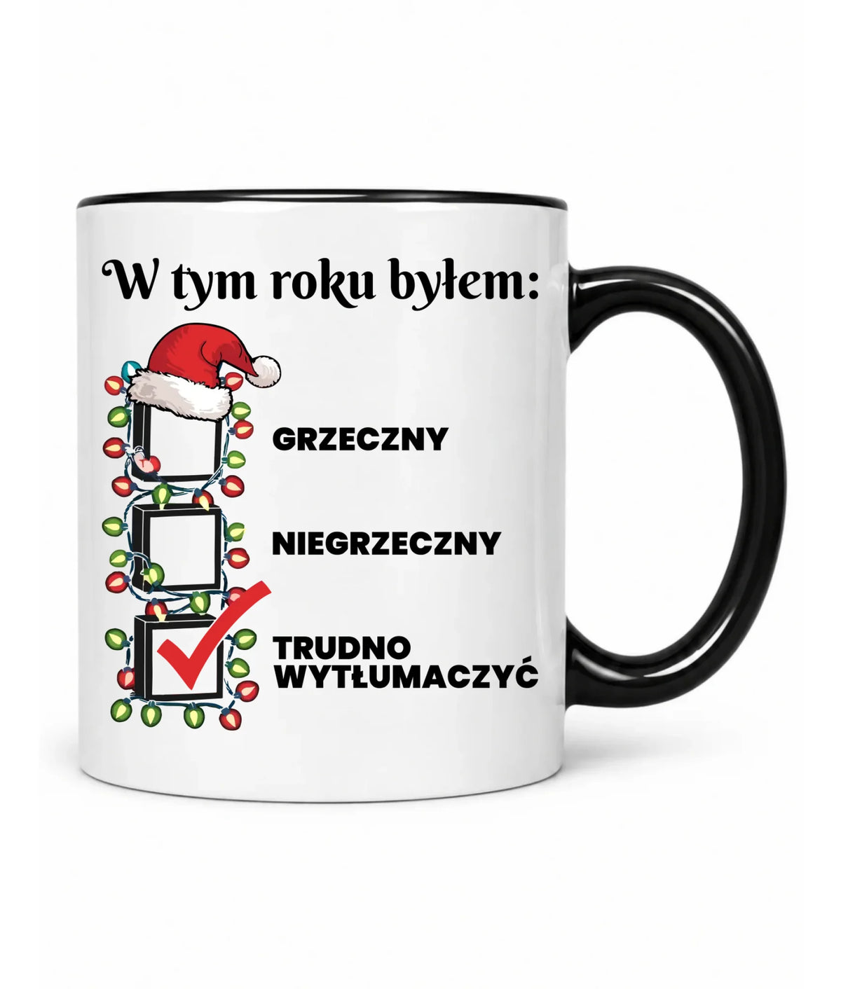 Kubek świąteczny dla niego - Trudno wytłumaczyć BN134