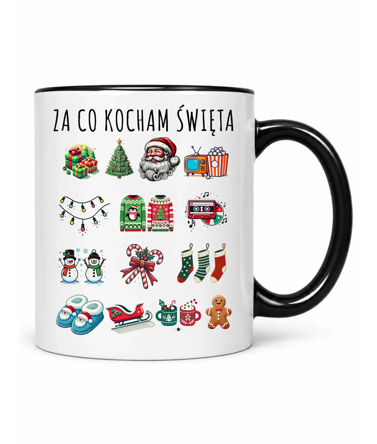 Kubek świąteczny - Za co kocham święta BN130