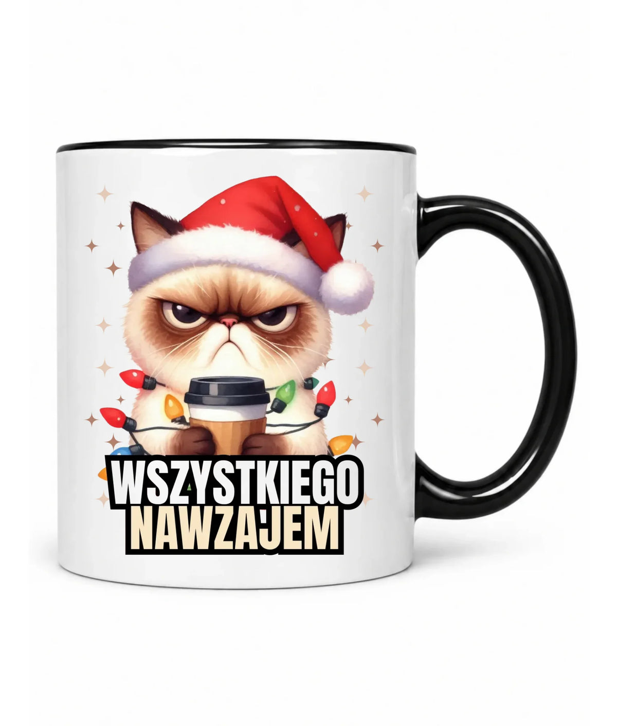 Kubek świąteczny - Grumpy Cat Wszystkiego nawzajem BN33