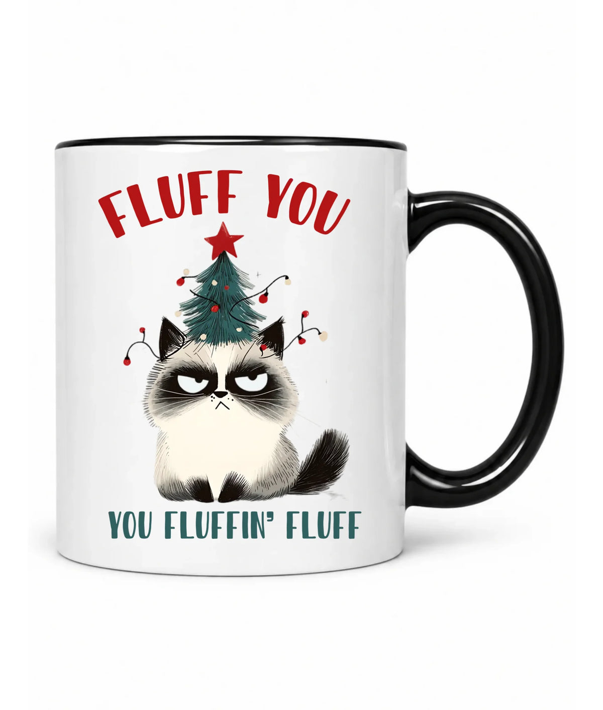 Kubek świąteczny - Fluff You BN10