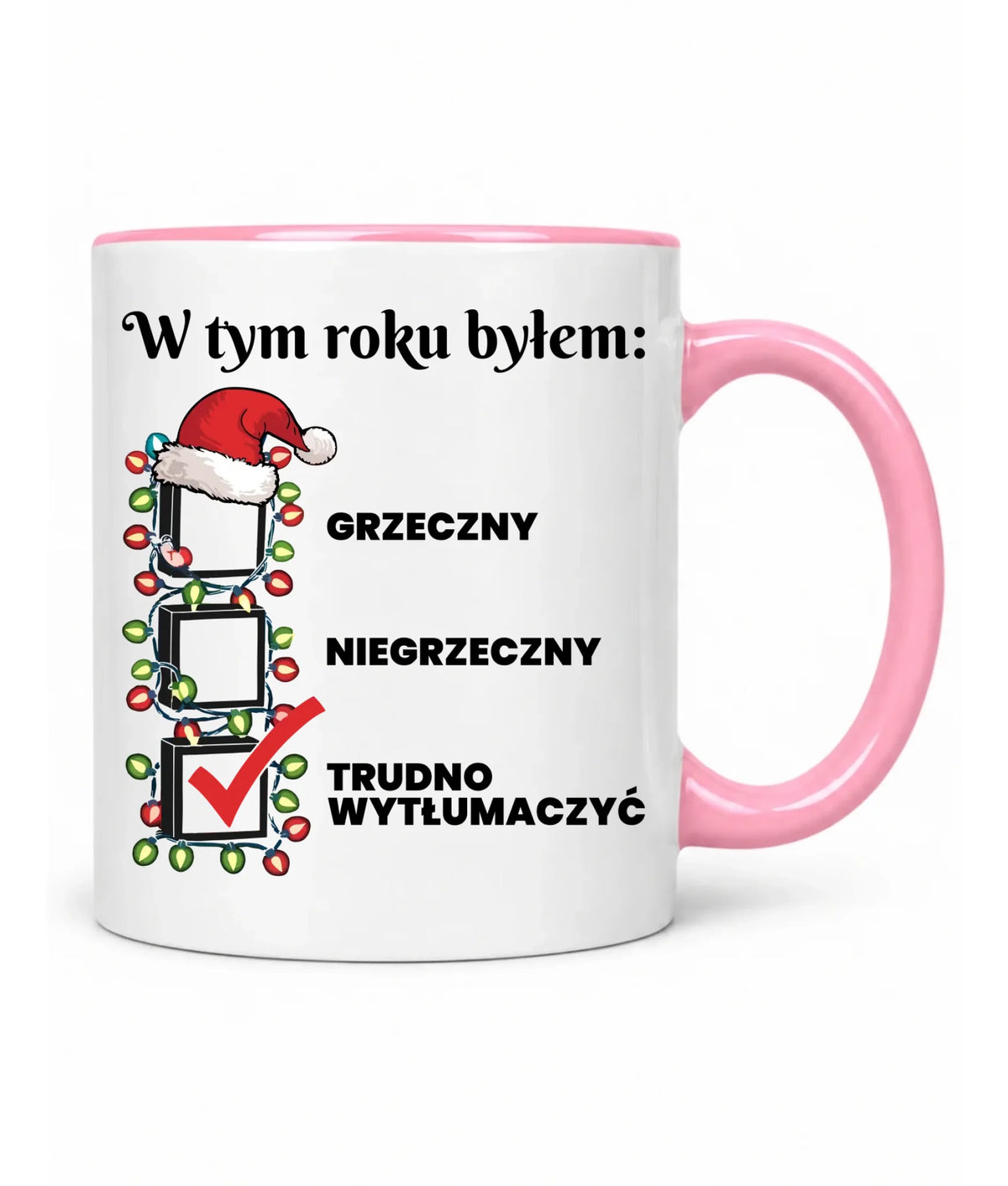 Kubek świąteczny dla niego - Trudno wytłumaczyć BN134
