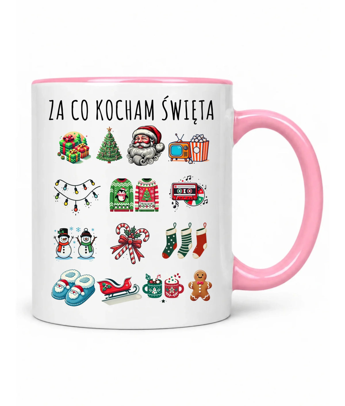 Kubek świąteczny - Za co kocham święta BN130