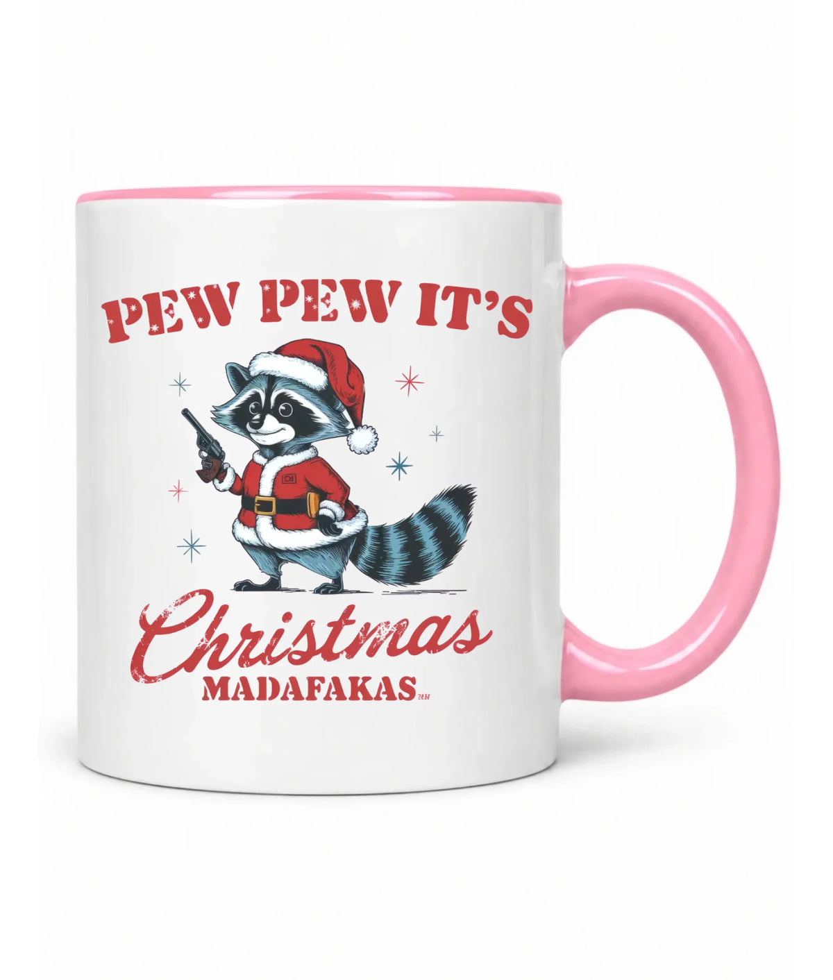 Kubek świąteczny - Pew pew it's Christmas BN60
