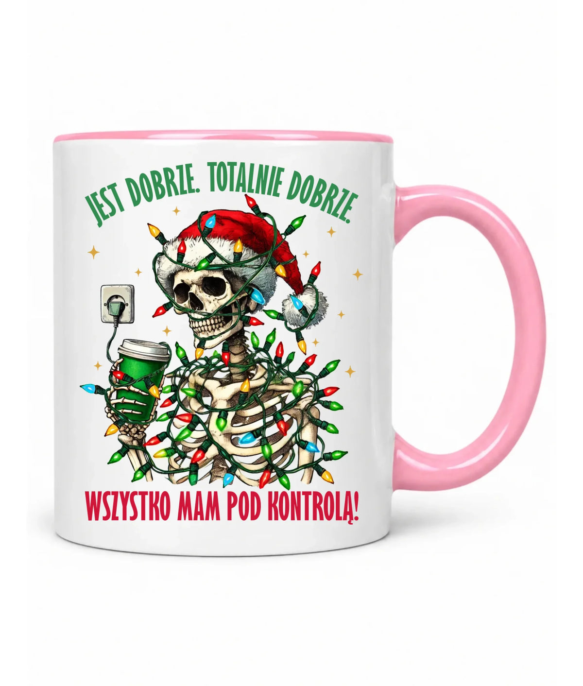 Kubek świąteczny - Jest dobrze Wszystko mam pod kontrolą BN55