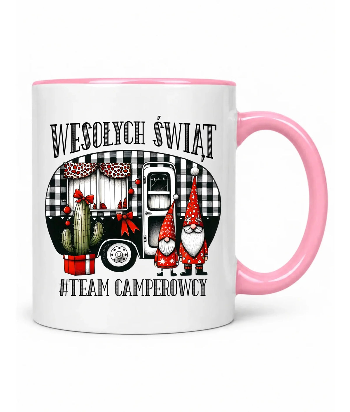 Kubek świąteczny - Wesołych Świąt Team Camperowcy BN44