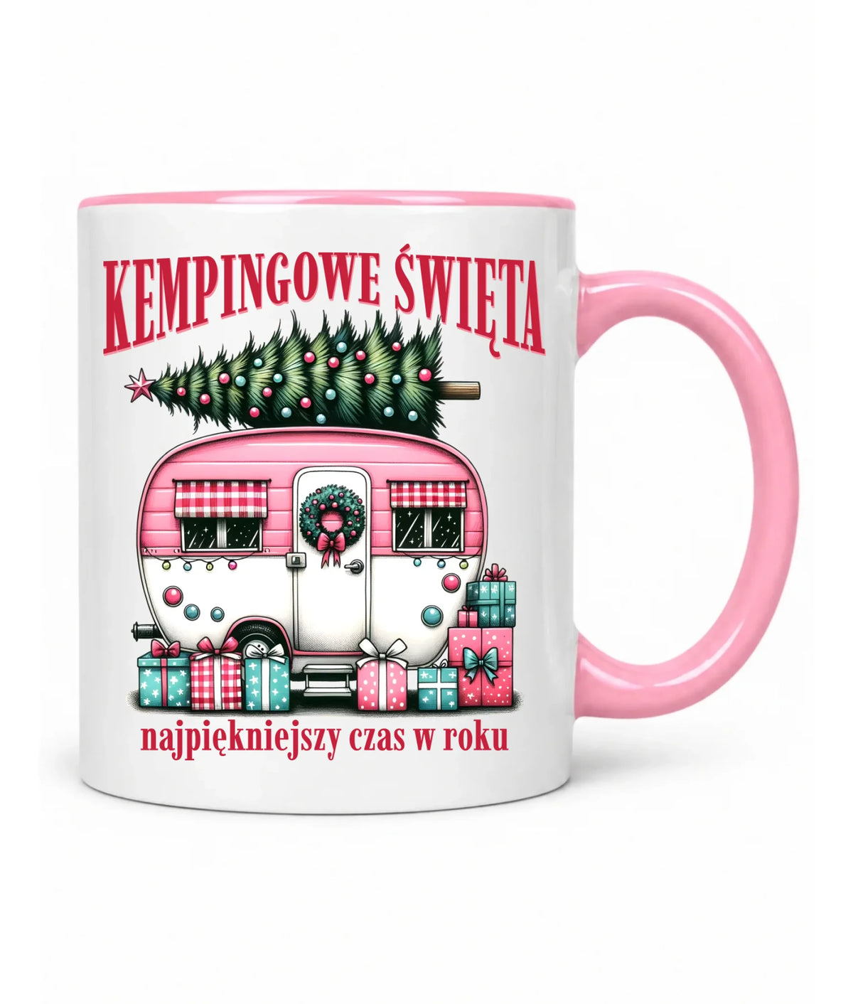 Kubek świąteczny - Kamper Kempingowe Święta BN40