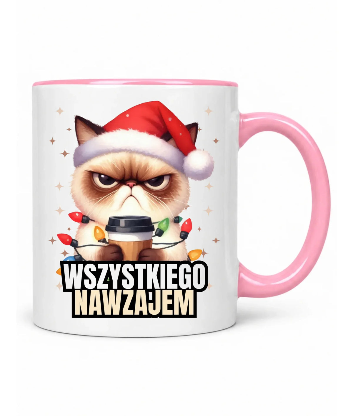 Kubek świąteczny - Grumpy Cat Wszystkiego nawzajem BN33