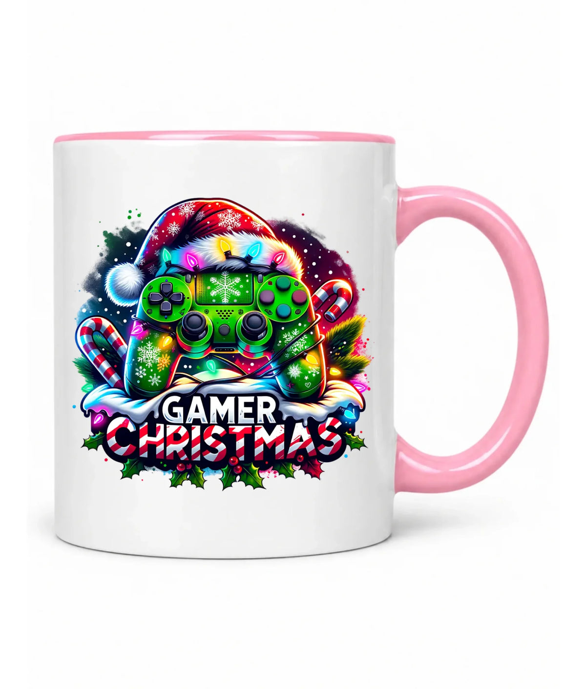 Kubek świąteczny - prezent dla gracza - Christmas gamer BN22