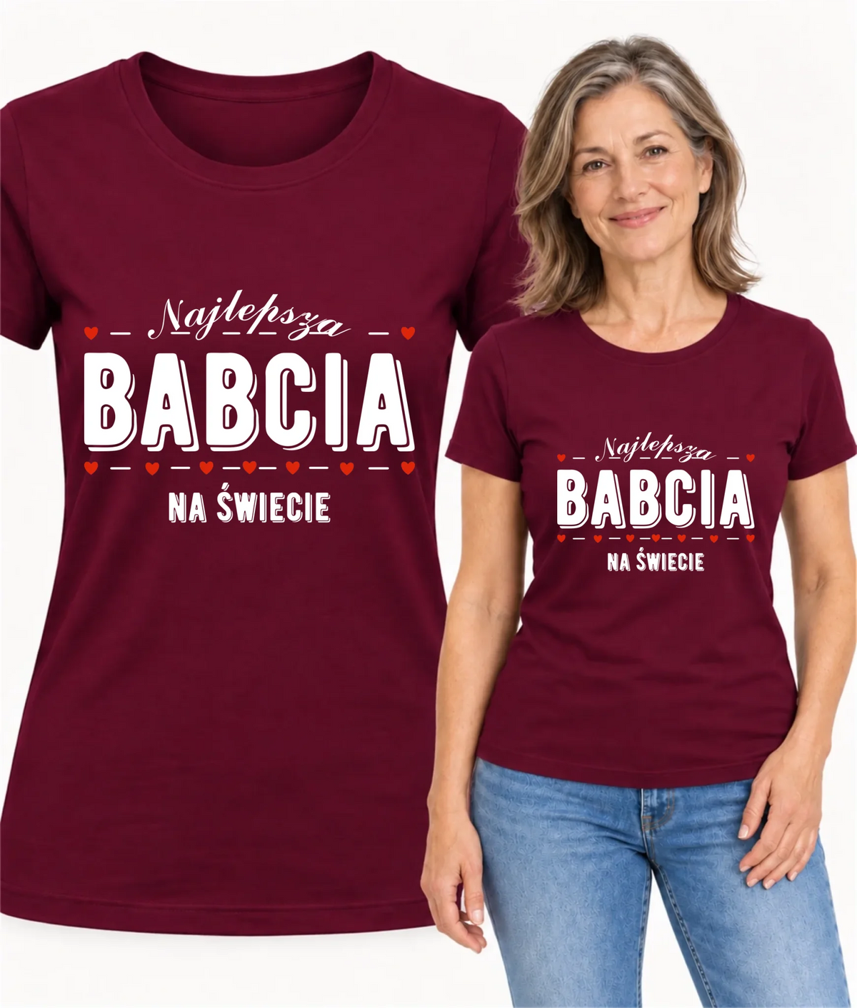 Koszulka dla babci - Najlepsza babcia na świecie B23