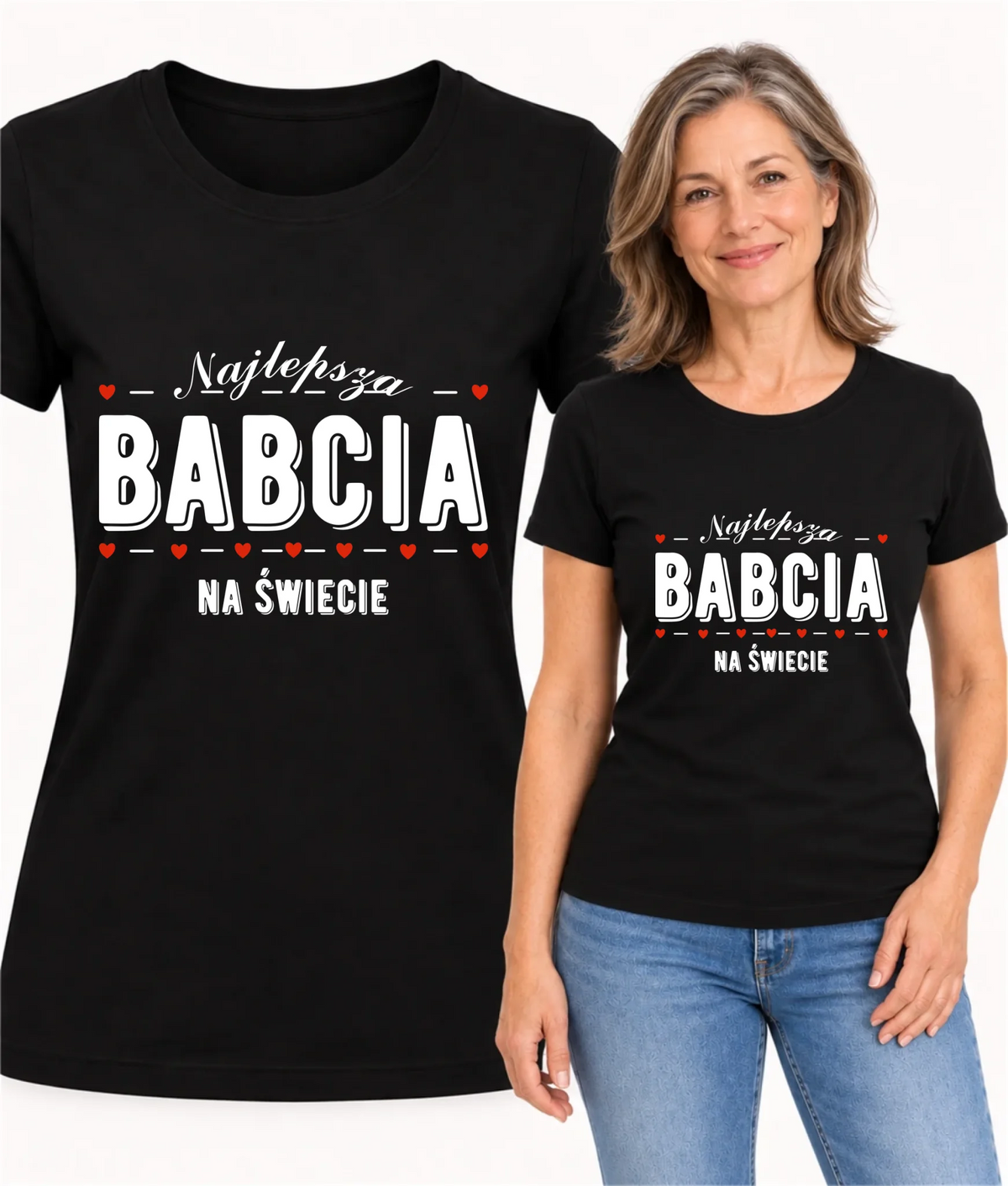 Koszulka dla babci - Najlepsza babcia na świecie B23