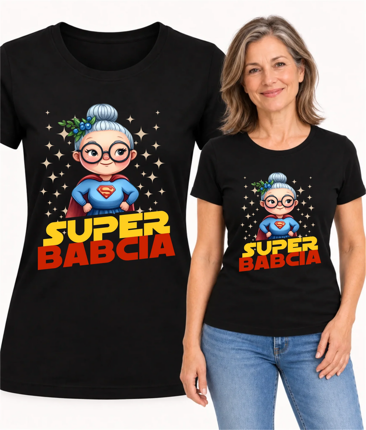 Koszulka dla babci - Super Babcia B29