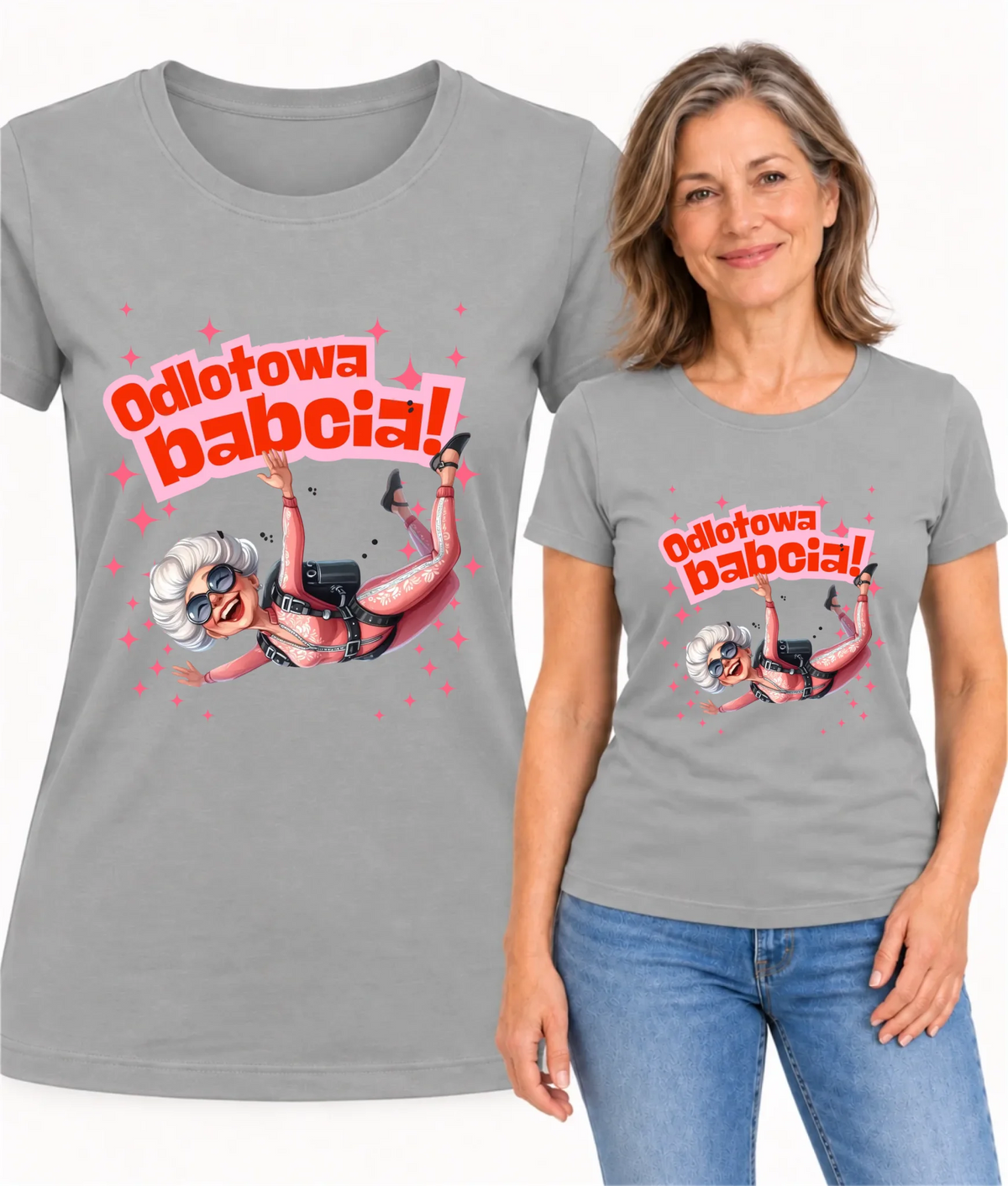 Koszulka dla babci - Odlotowa babcia B28