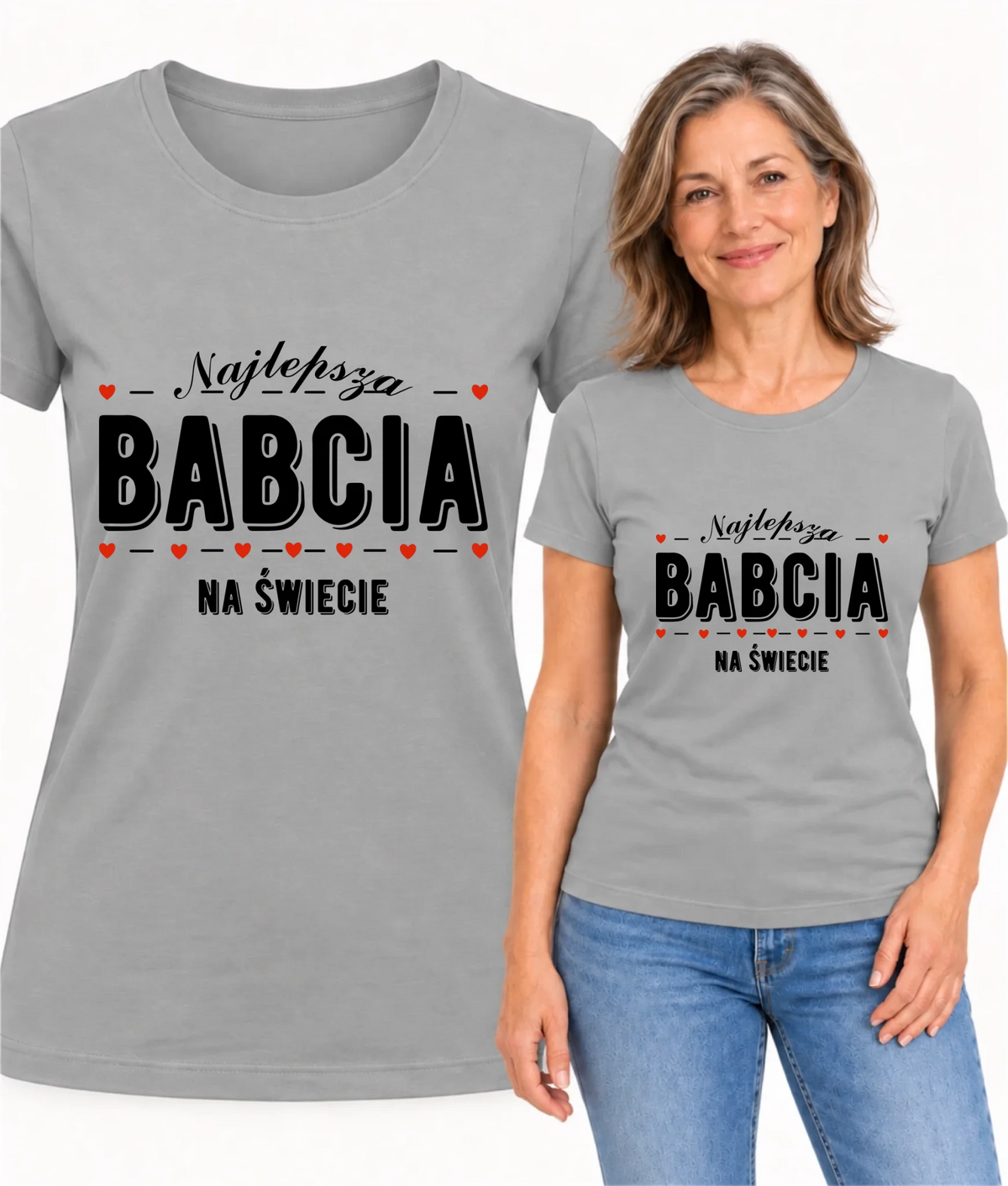 Koszulka dla babci - Najlepsza babcia na świecie B23