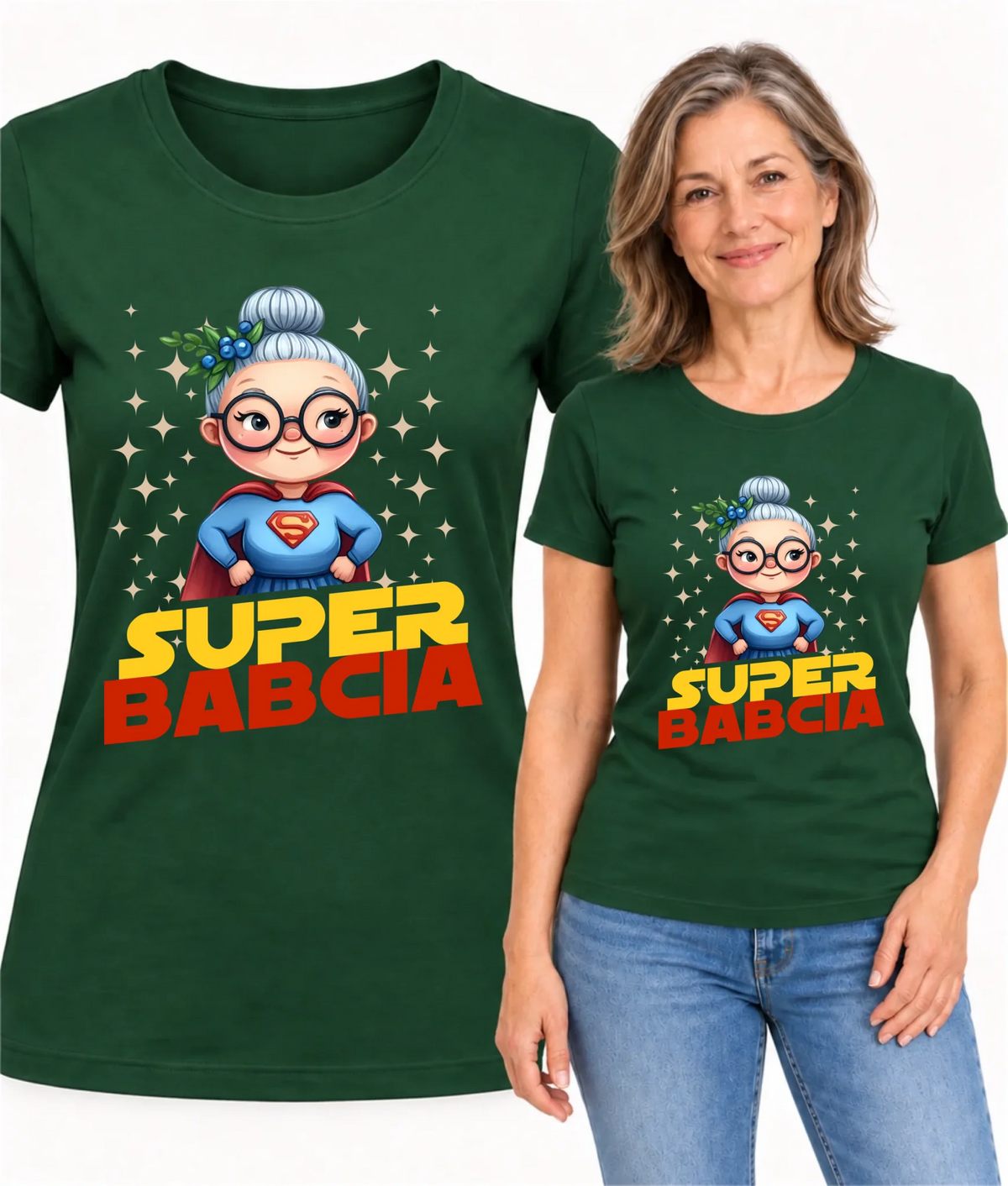 Koszulka dla babci - Super Babcia B29