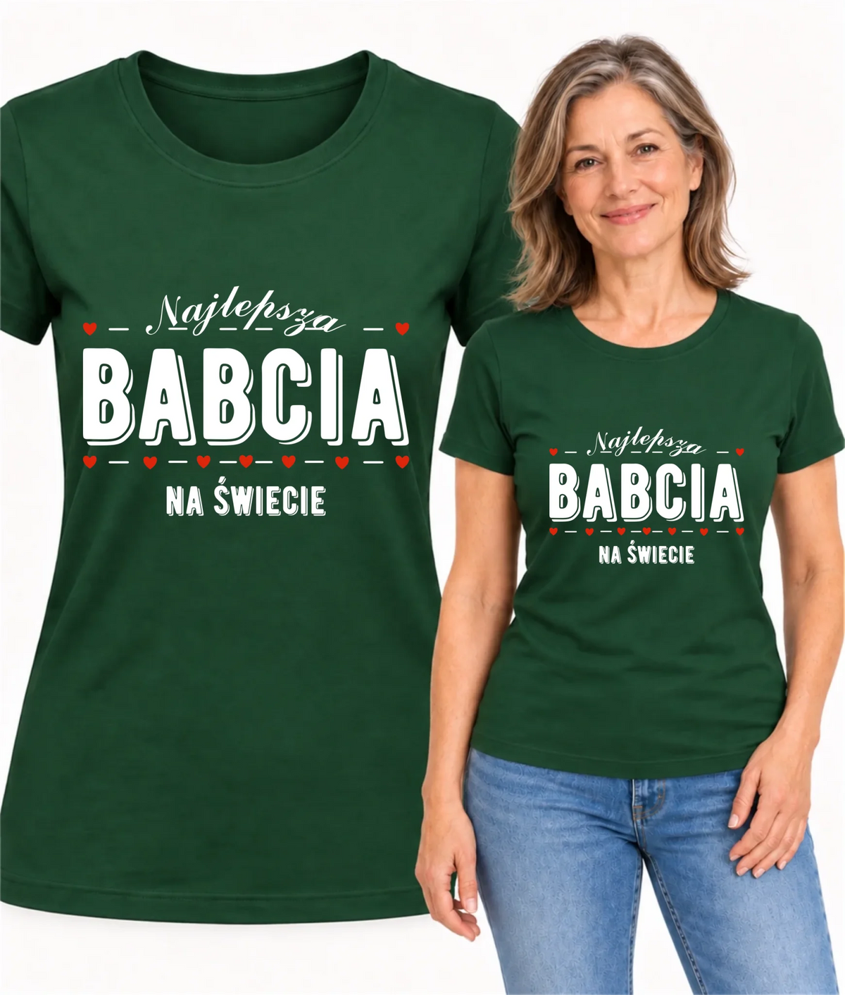Koszulka dla babci - Najlepsza babcia na świecie B23