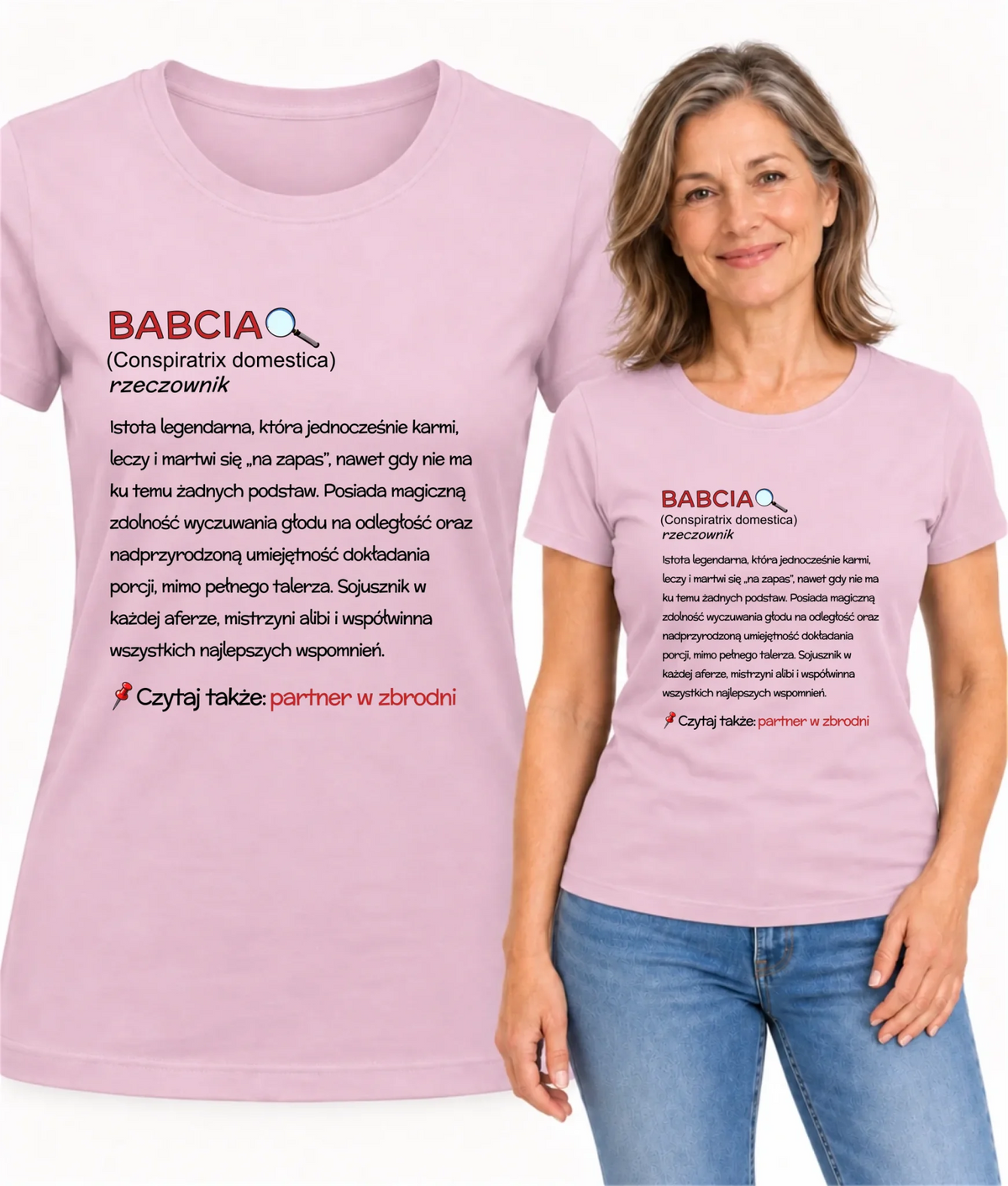 Koszulka dla babci - Babcia śmieszna definicja B35