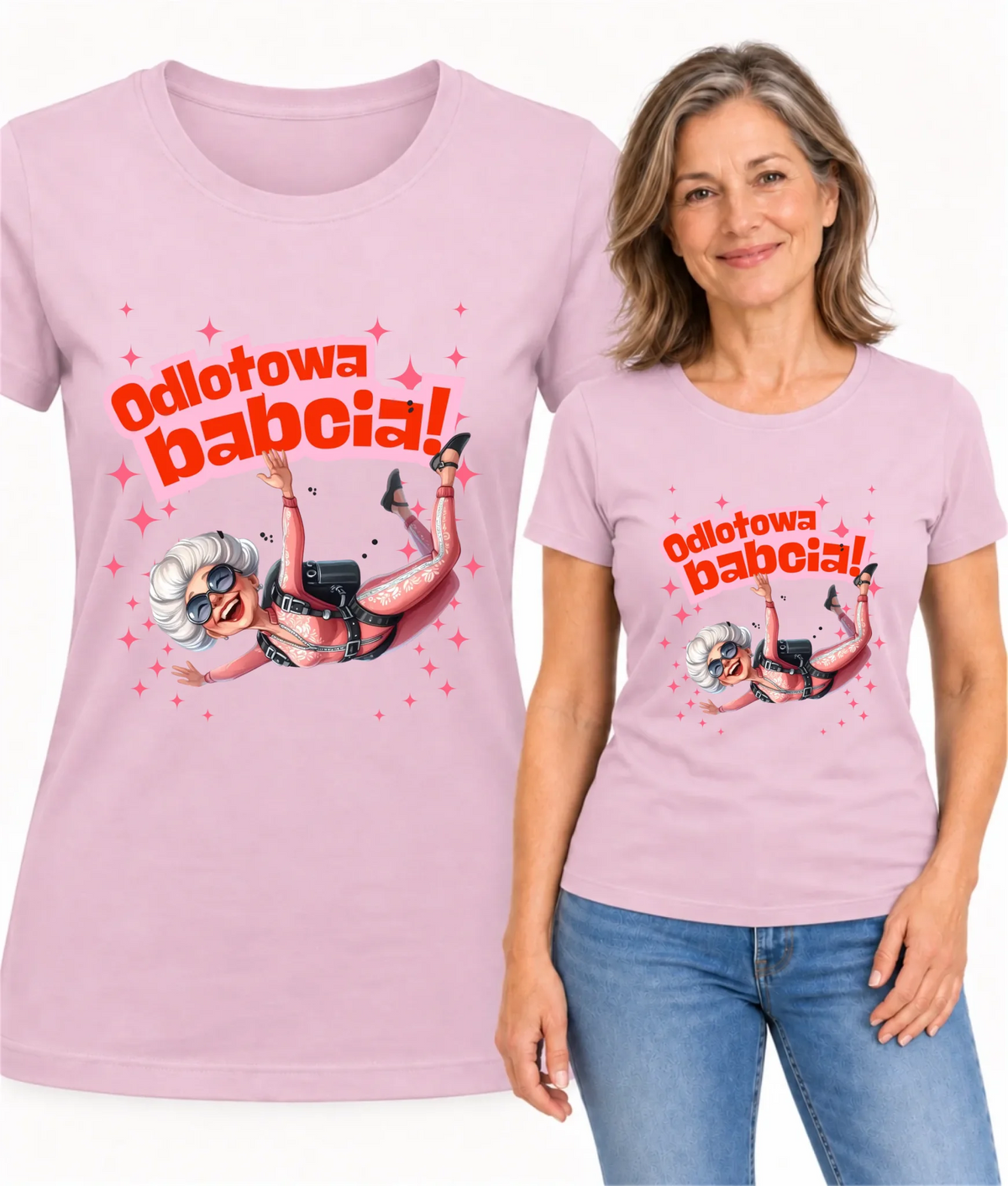 Koszulka dla babci - Odlotowa babcia B28