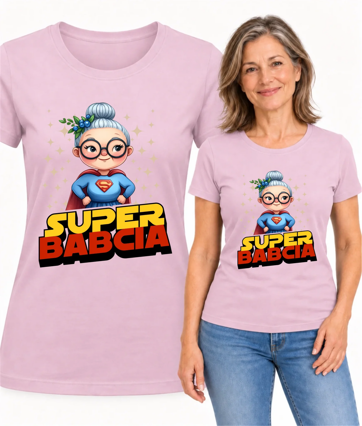 Koszulka dla babci - Super Babcia B29