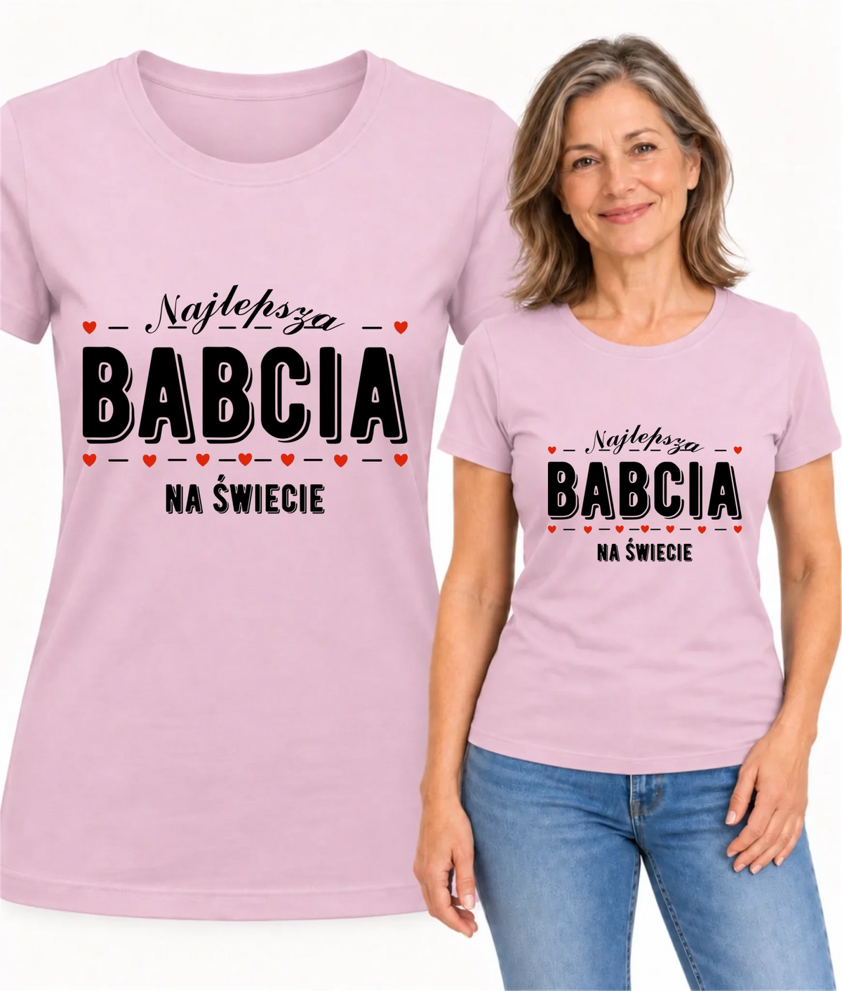 Koszulka dla babci - Najlepsza babcia na świecie B23