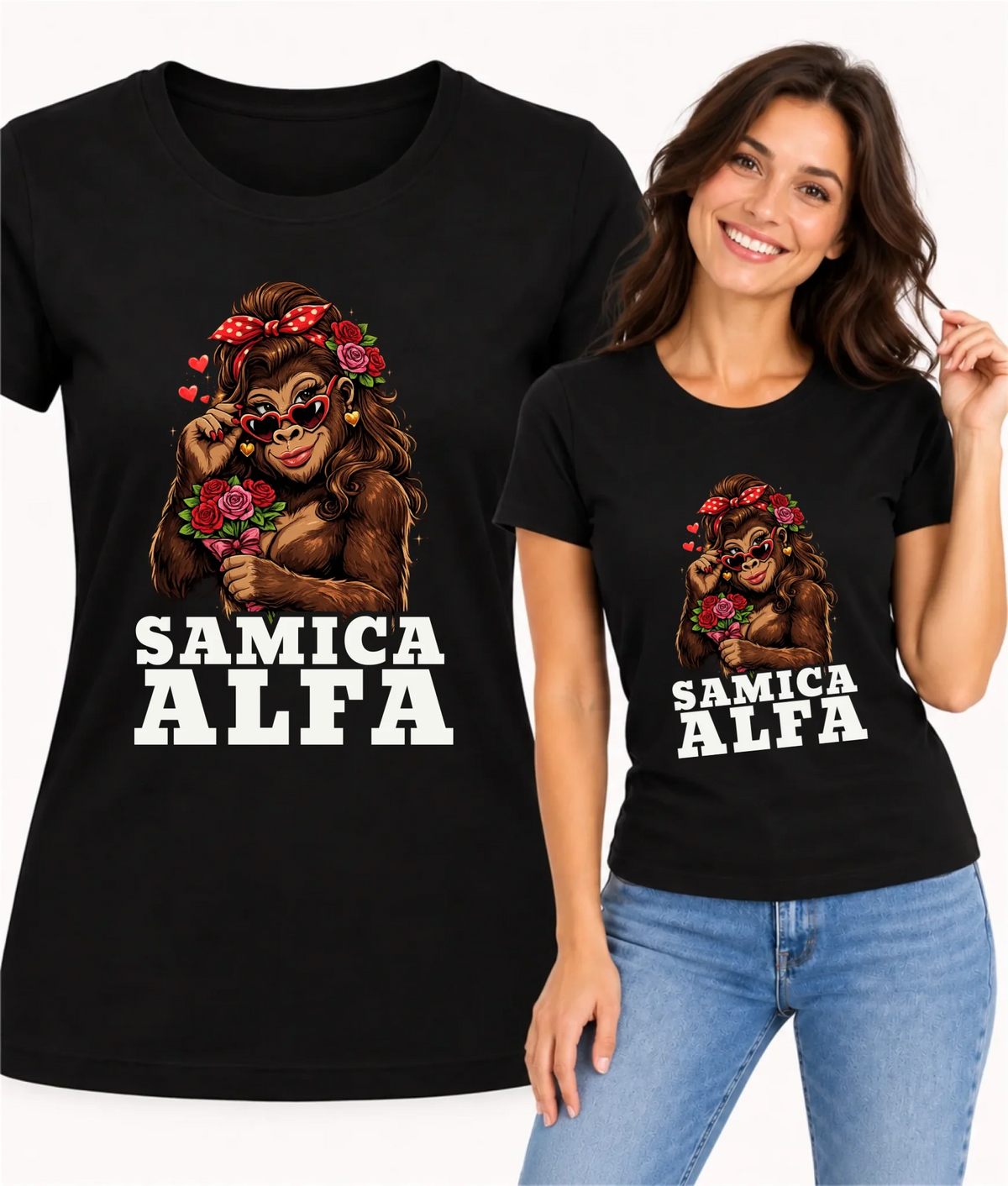 Koszulka damska - Samica Alfa W75