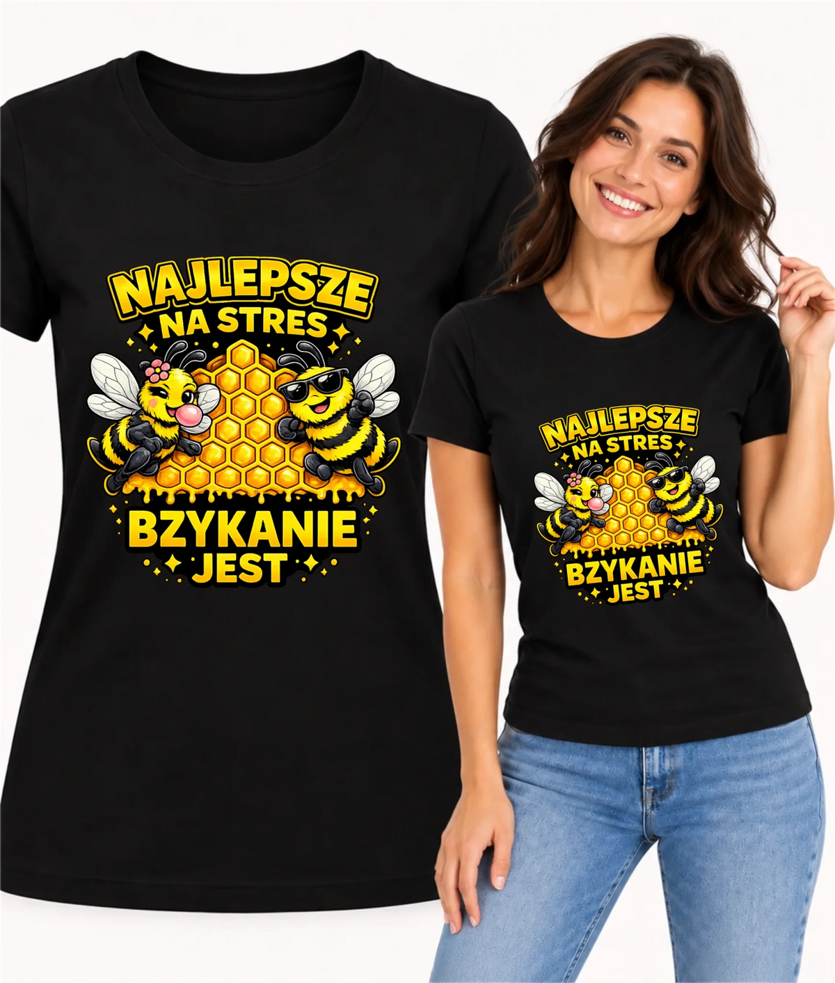 Koszulka damska - Najlepsze na stres bzykanie jest W79