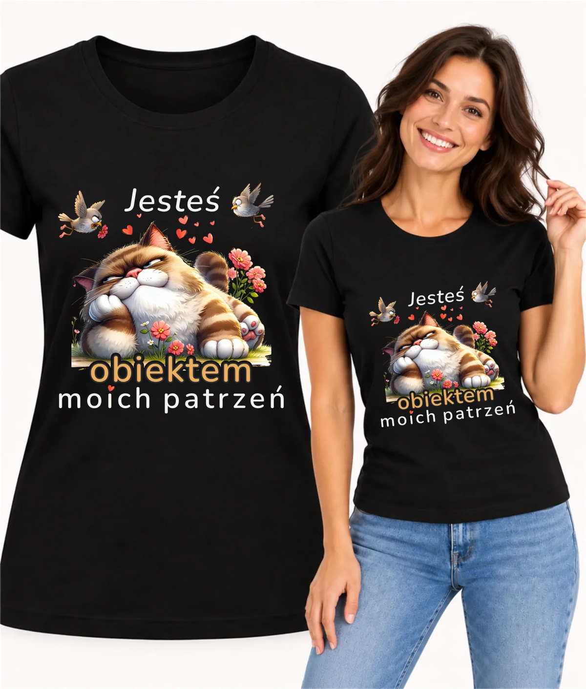 Koszulka damska - Jesteś obiektem moich patrzeń W68