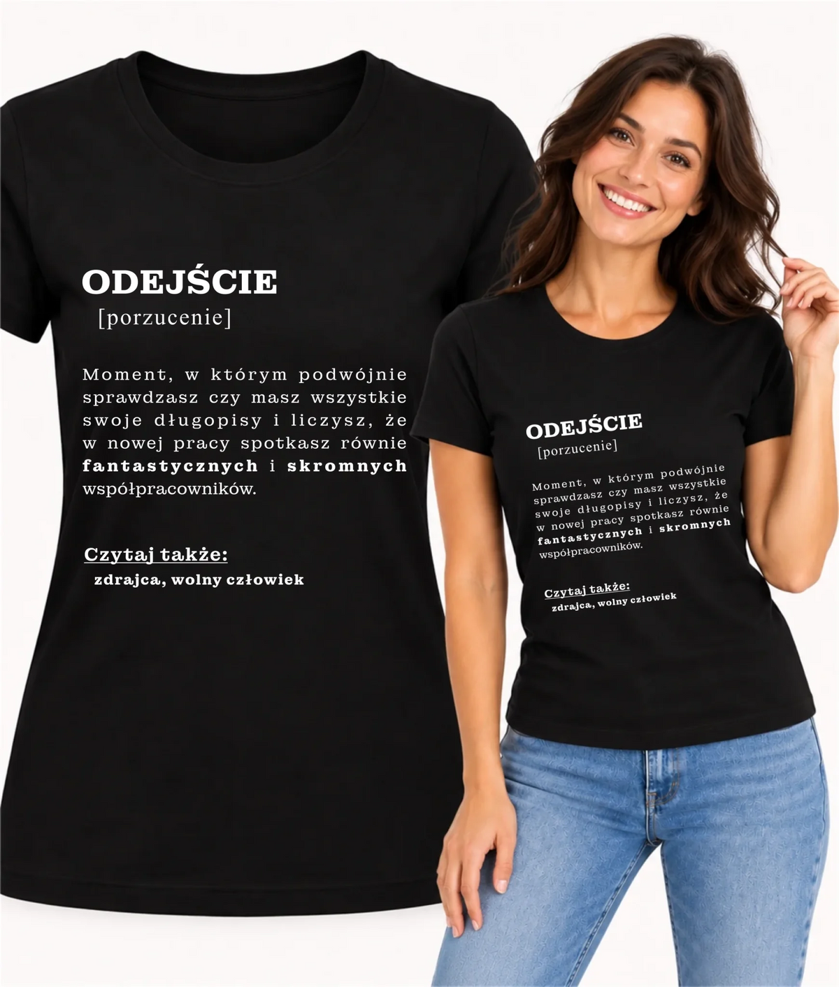Koszulka damska - Odejście z pracy [porzucenie]