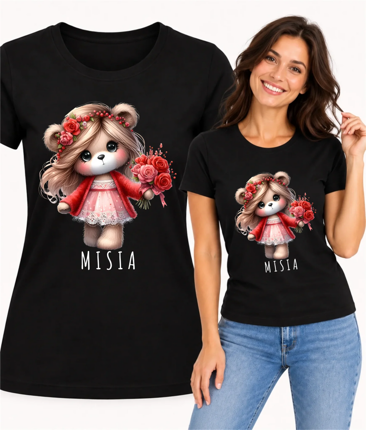 Koszulka damska - Misia W35