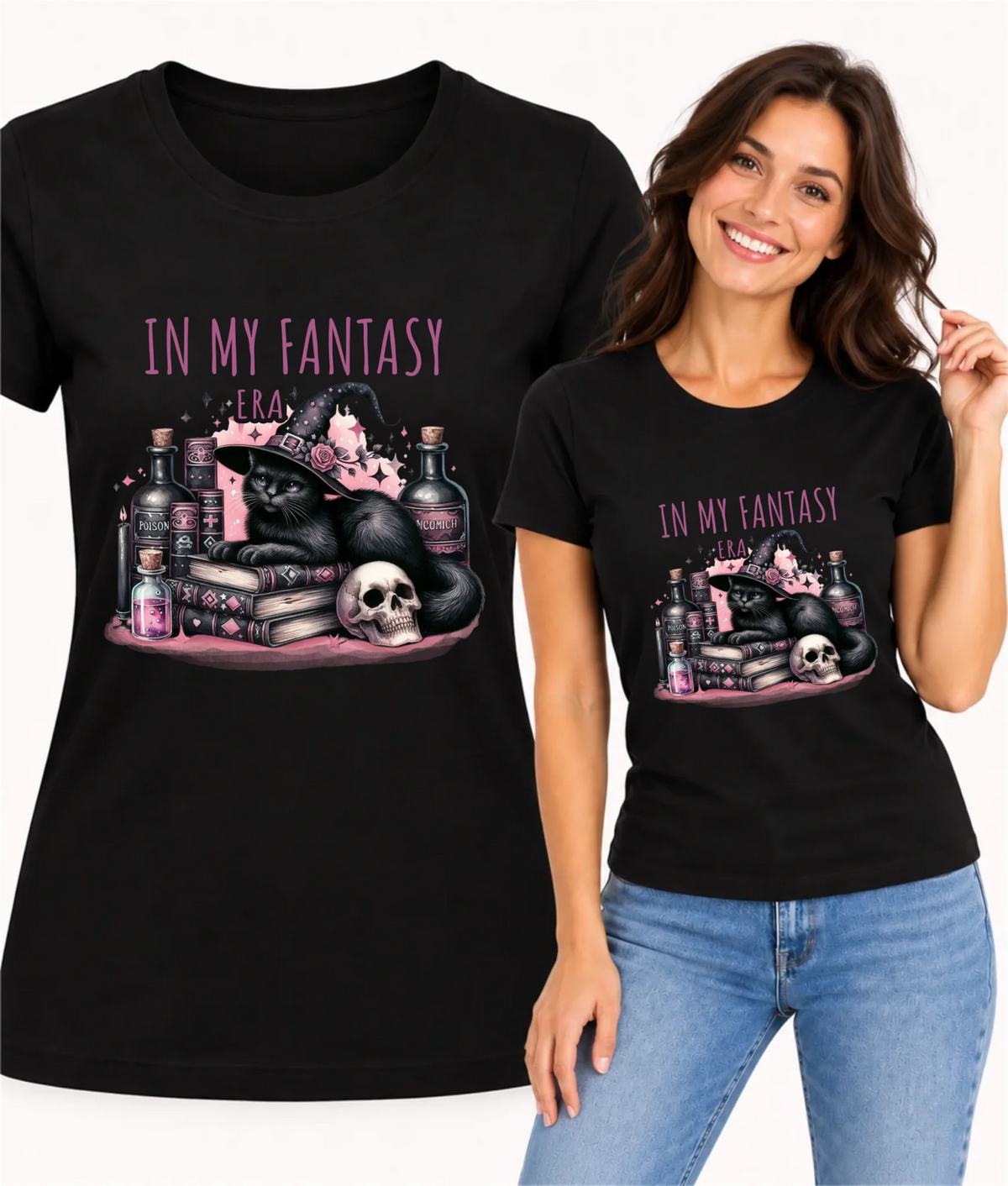 Koszulka damska na Halloween - In my fantasy era HL04