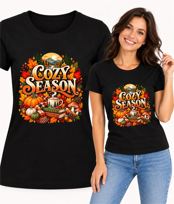 Koszulka damska jesienna - Cozy Season