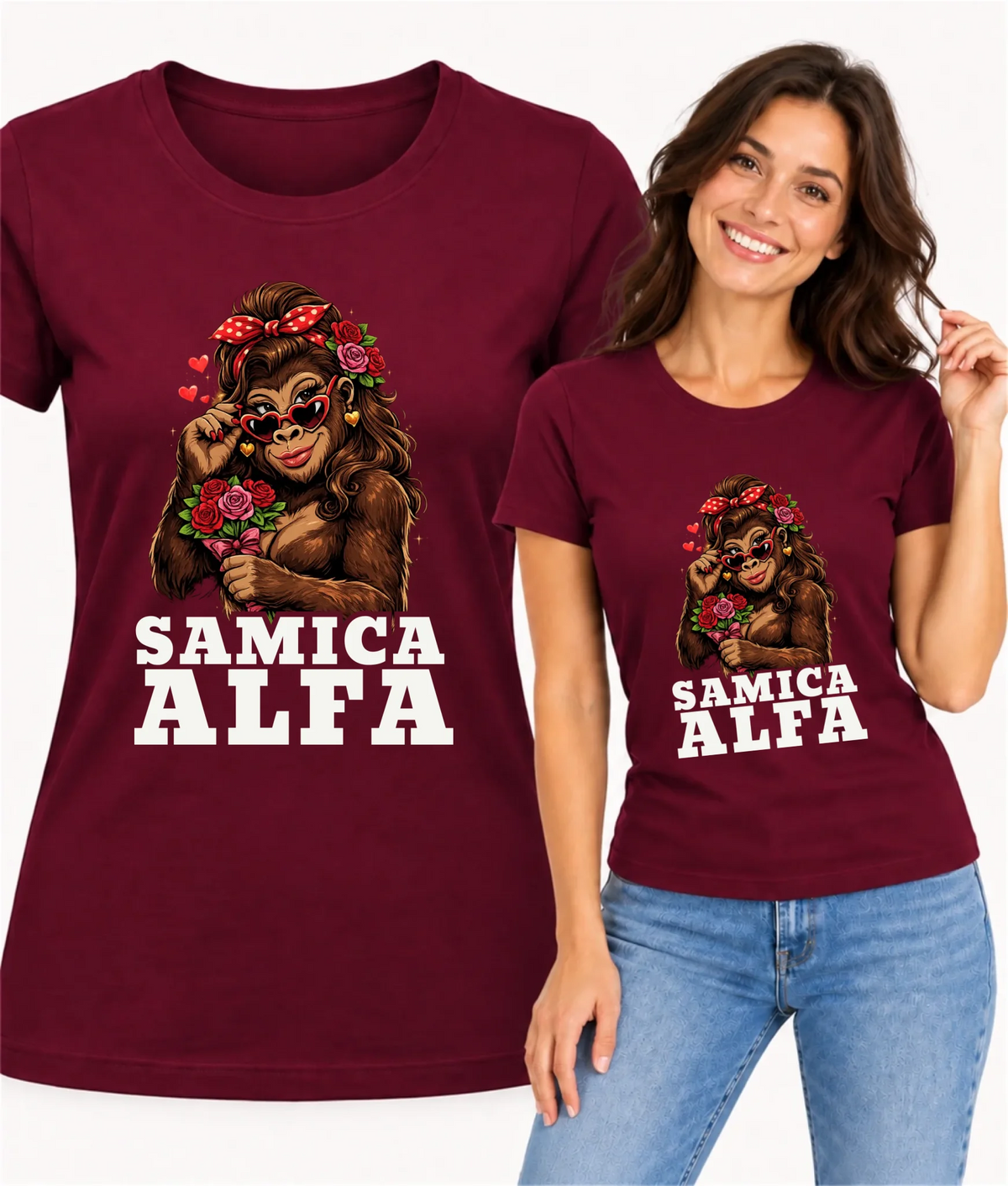 Koszulka damska - Samica Alfa W75