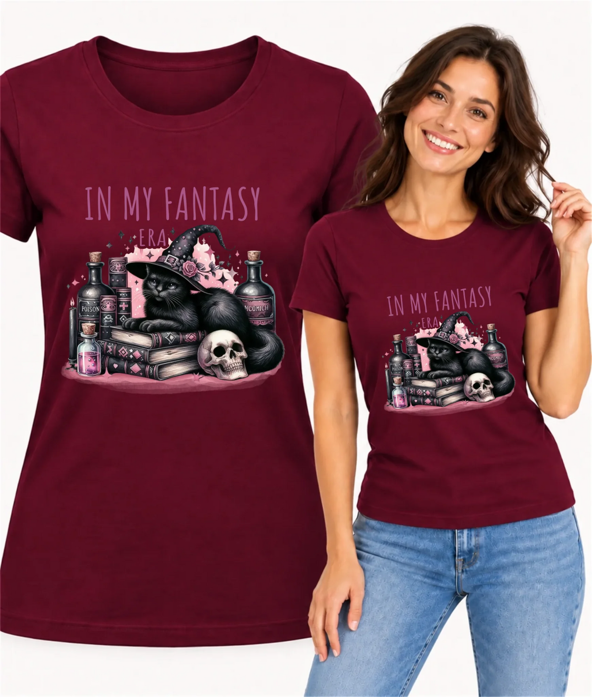 Koszulka damska na Halloween - In my fantasy era HL04