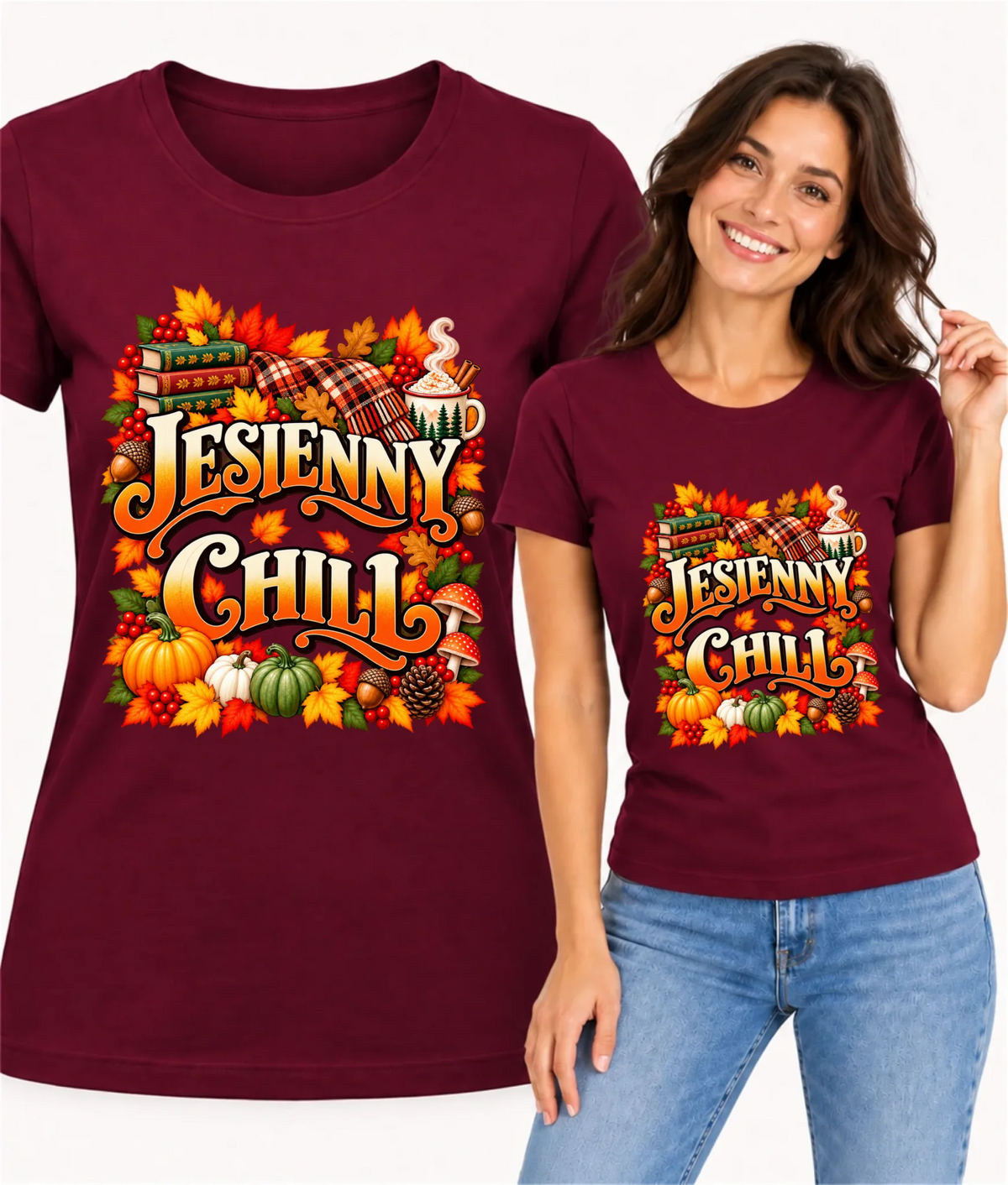 Koszulka damska jesienna – Jesienny Chill