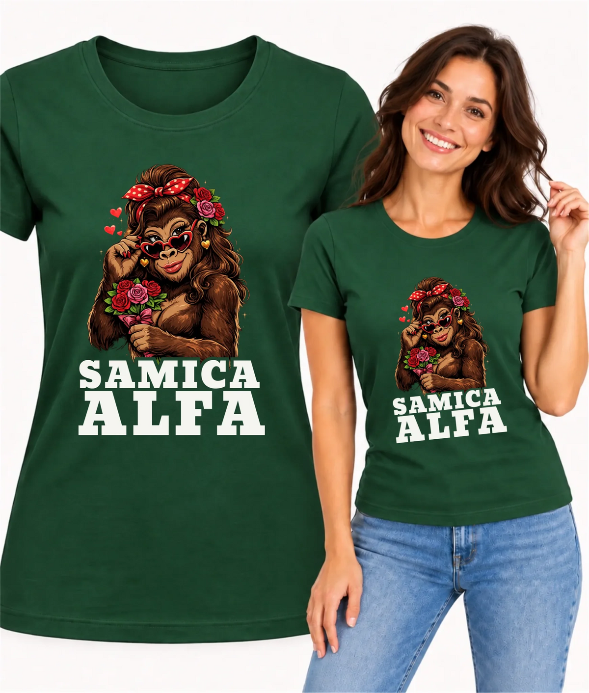 Koszulka damska - Samica Alfa W75
