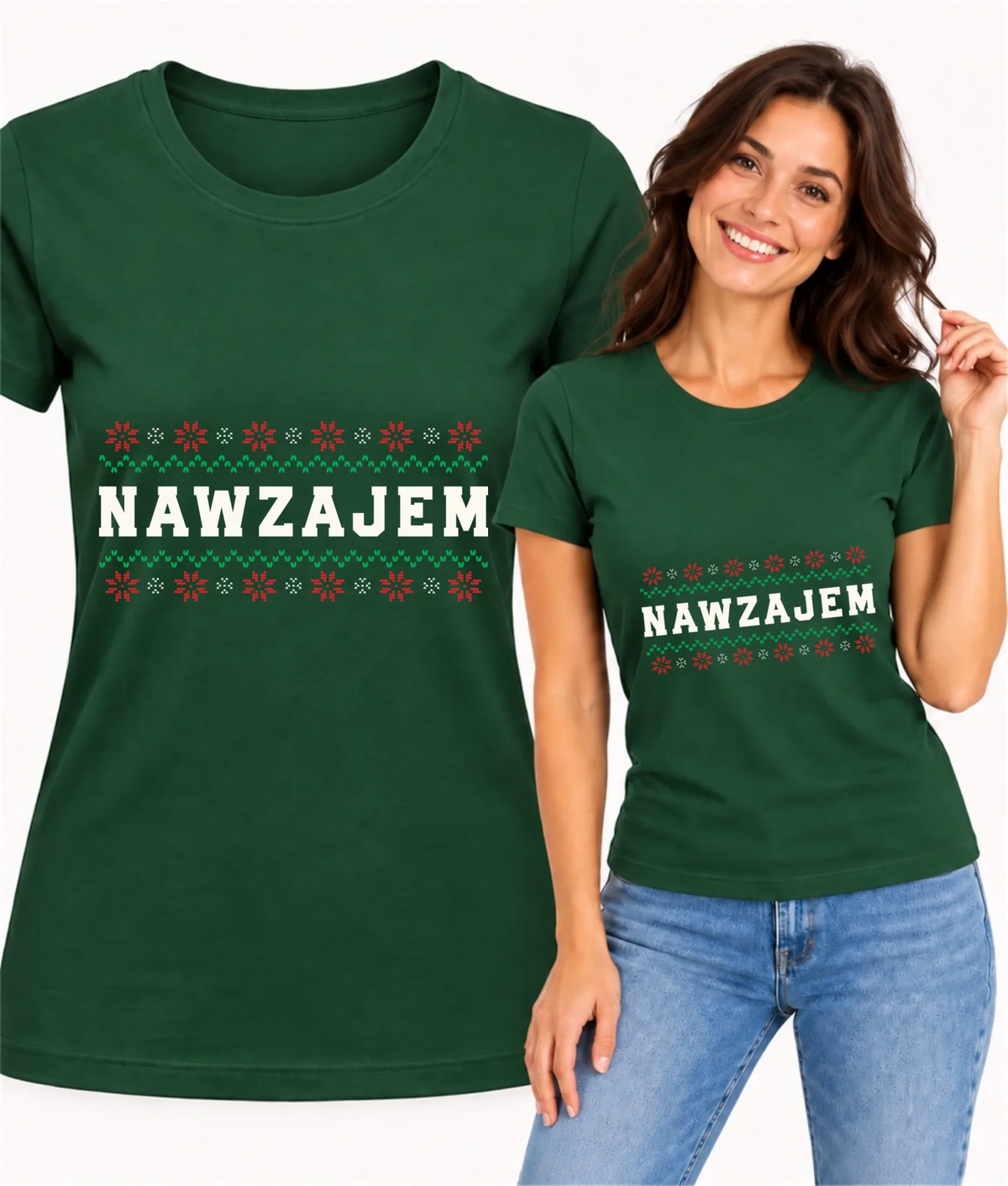 Koszulka damska świąteczna - Nawzajem BN150