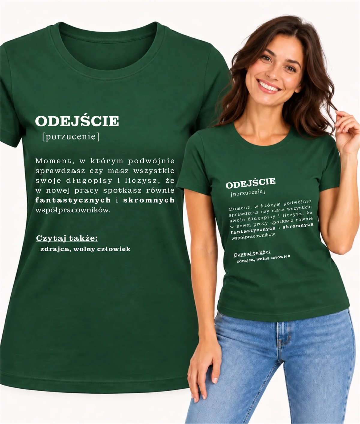 Koszulka damska - Odejście z pracy [porzucenie]