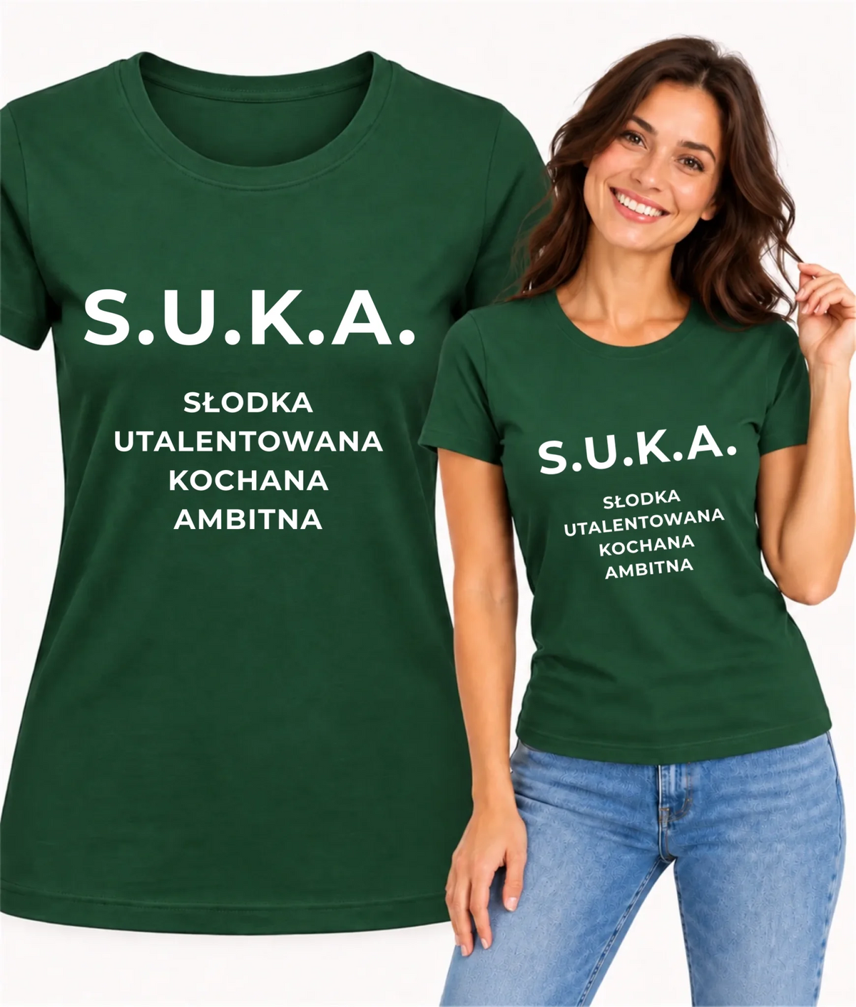 Koszulka damska - S.U.K.A. - śmieszny prezent dla niej - bez cenzury DZ16