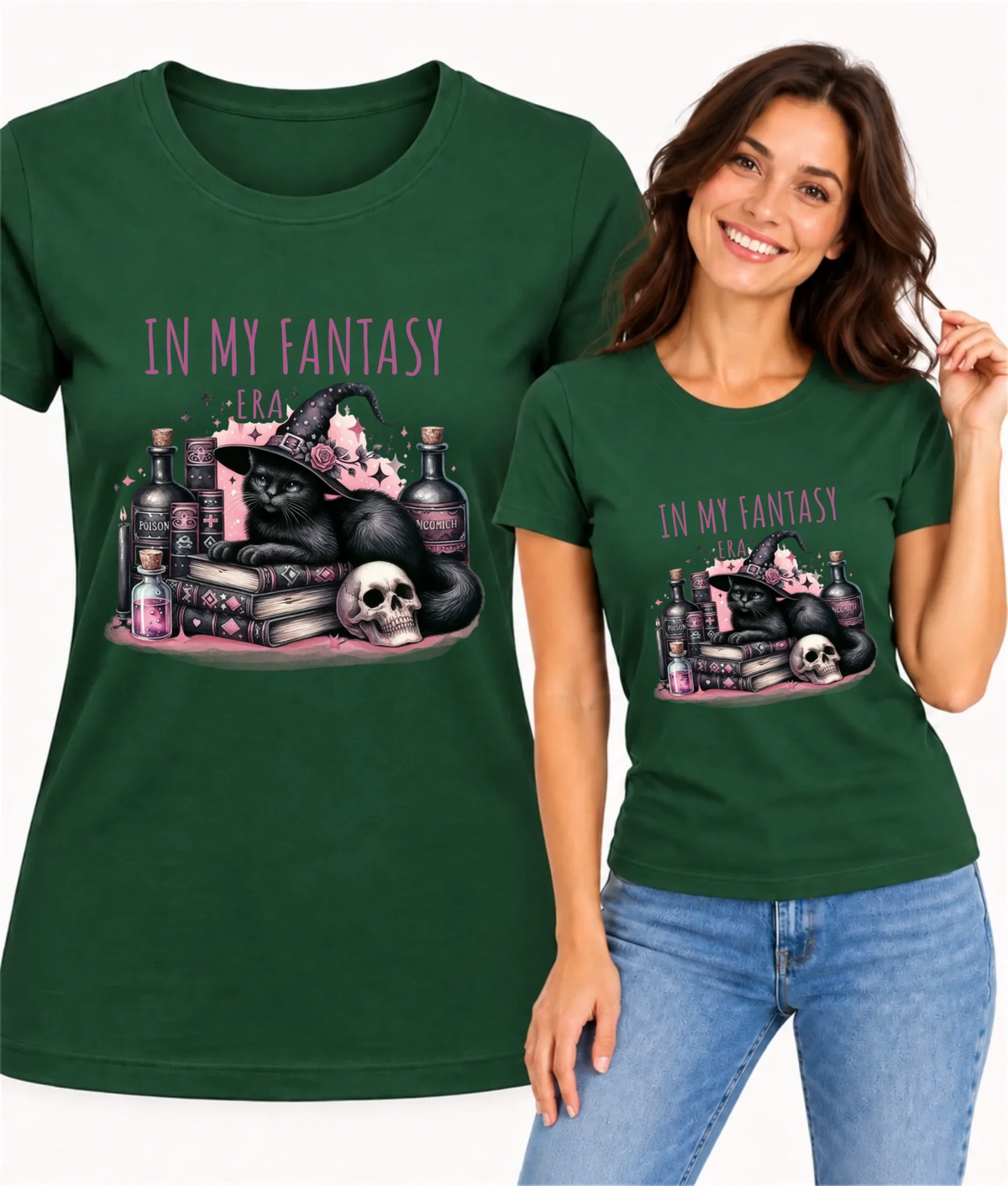 Koszulka damska na Halloween - In my fantasy era HL04