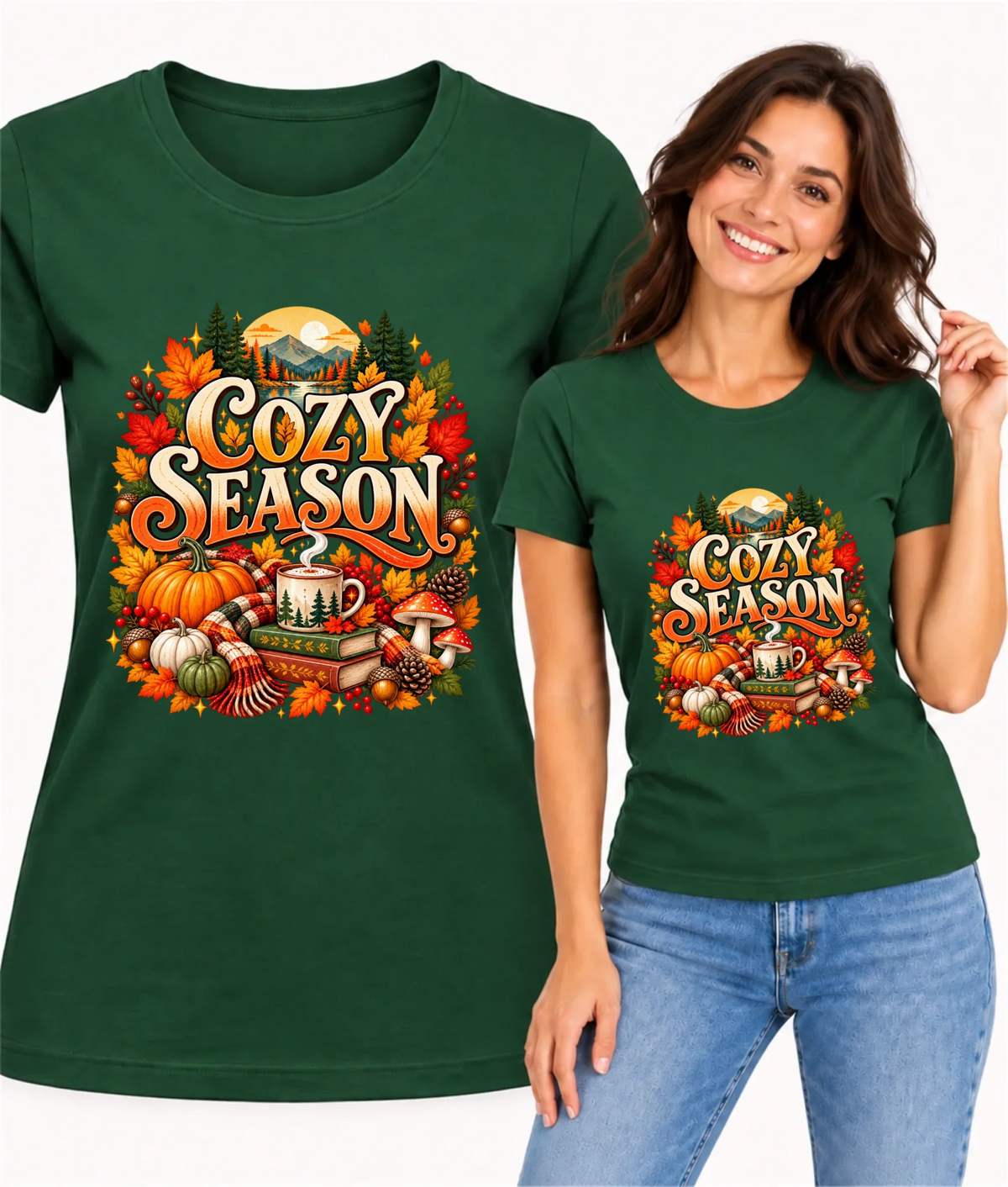 Koszulka damska jesienna - Cozy Season
