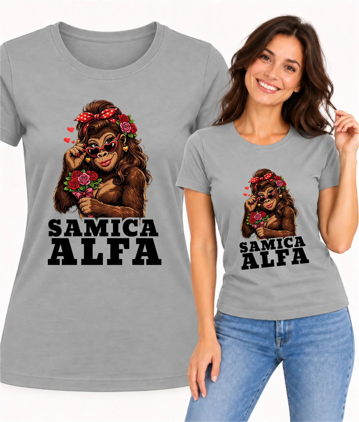 Koszulka damska - Samica Alfa W75