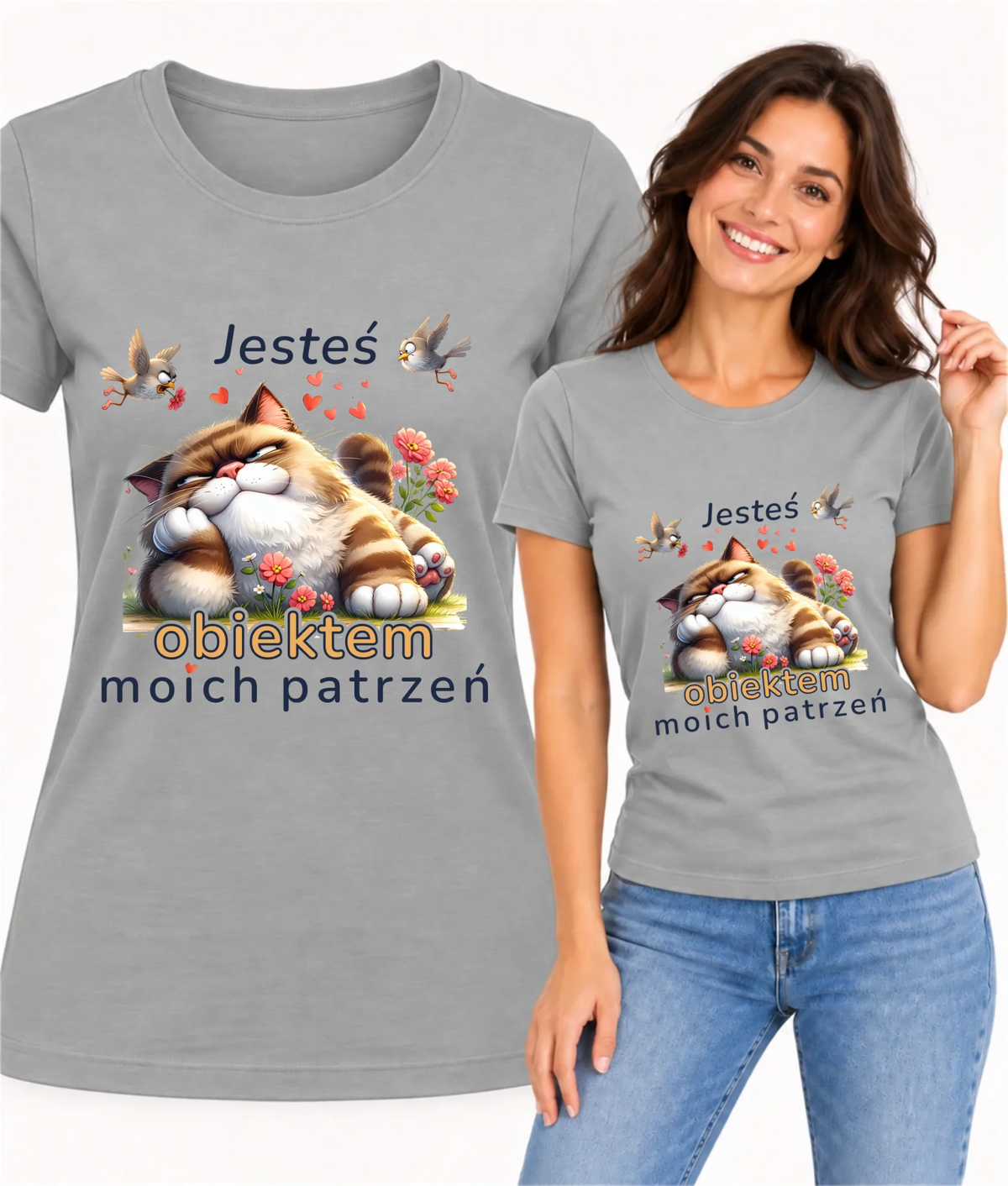 Koszulka damska - Jesteś obiektem moich patrzeń W68
