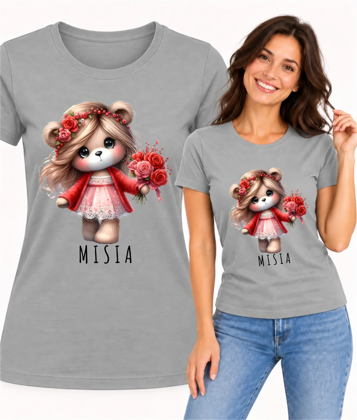Koszulka damska - Misia W35