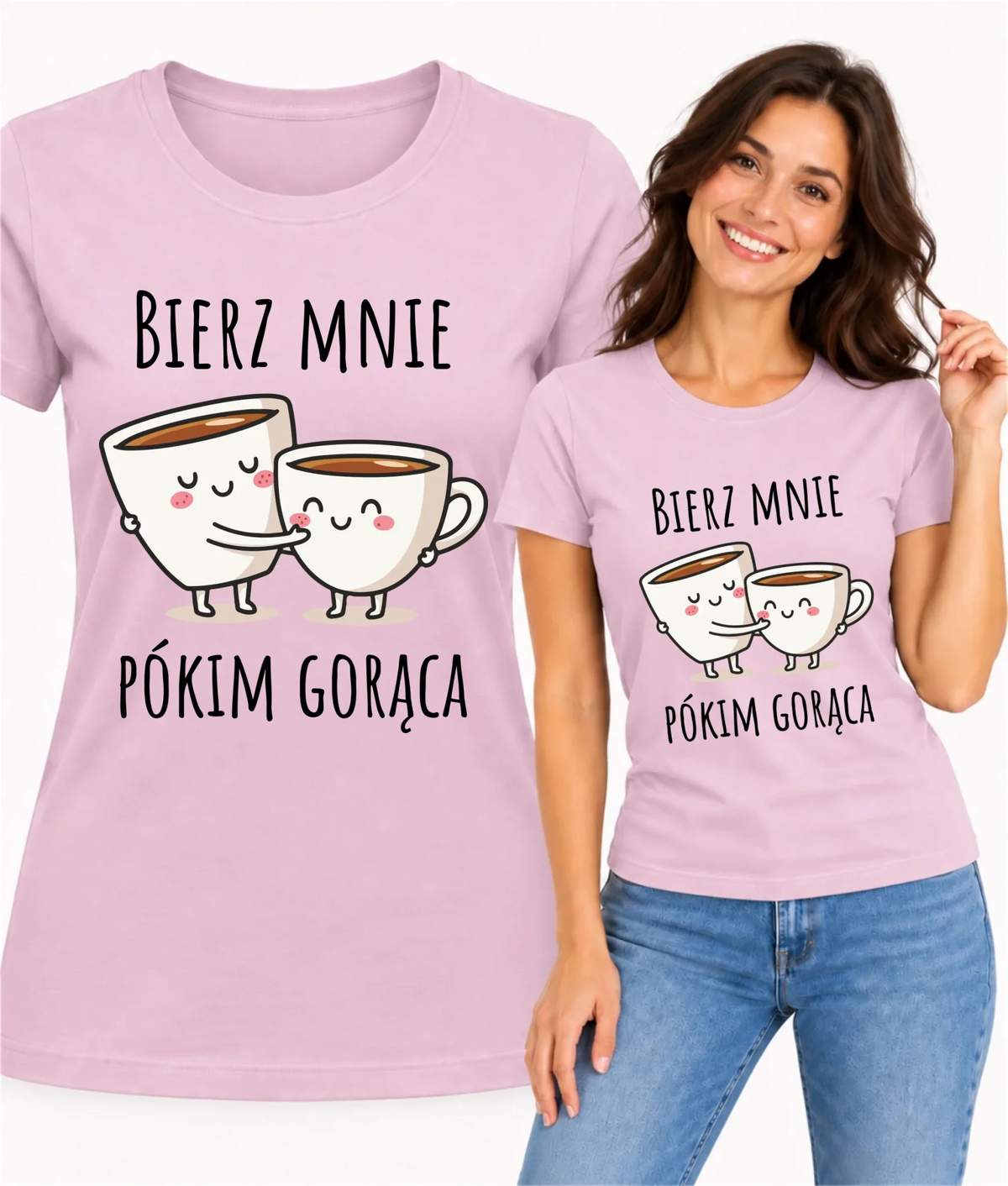 Koszulka damska - Bierz mnie pókim gorąca W88