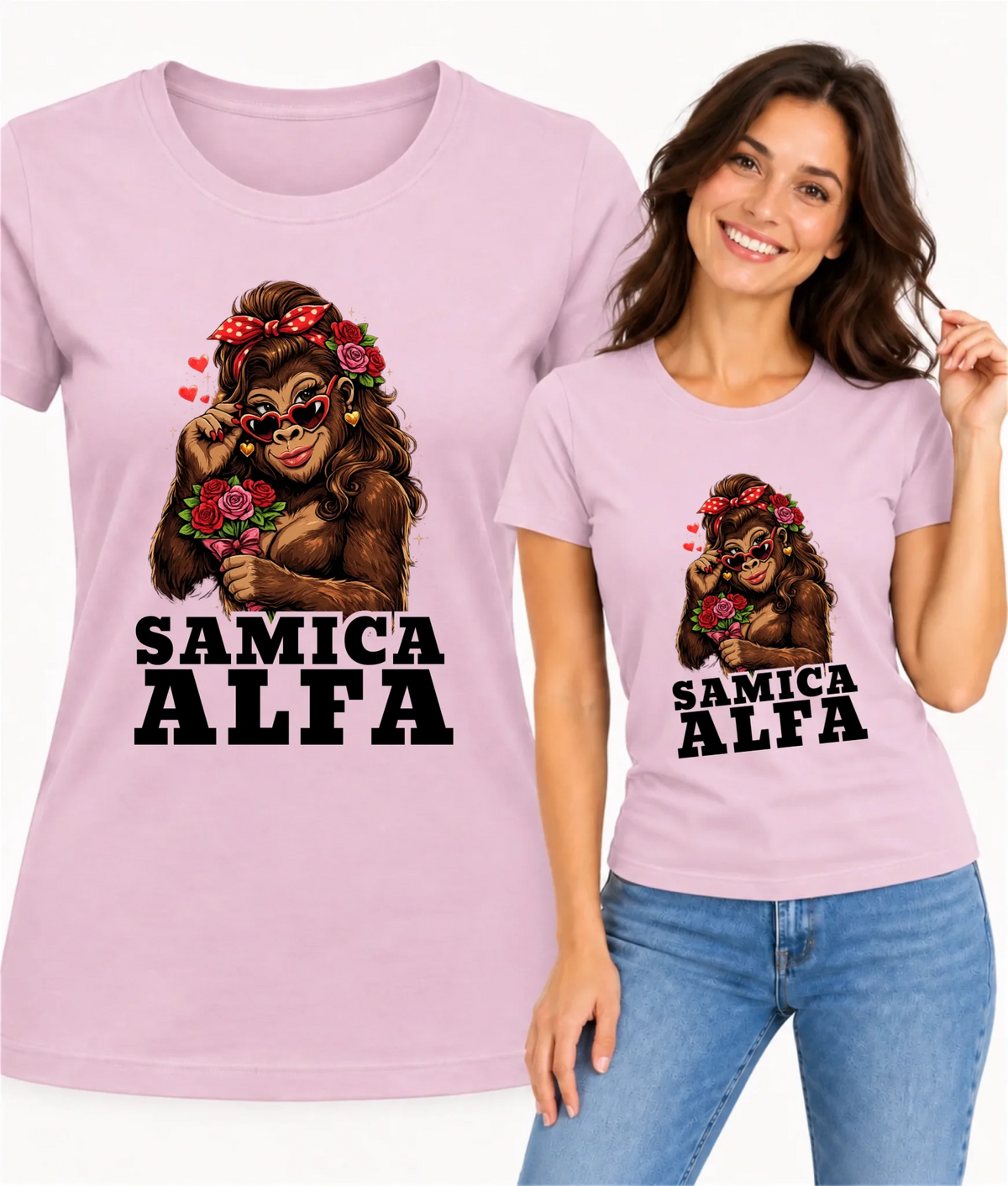 Koszulka damska - Samica Alfa W75