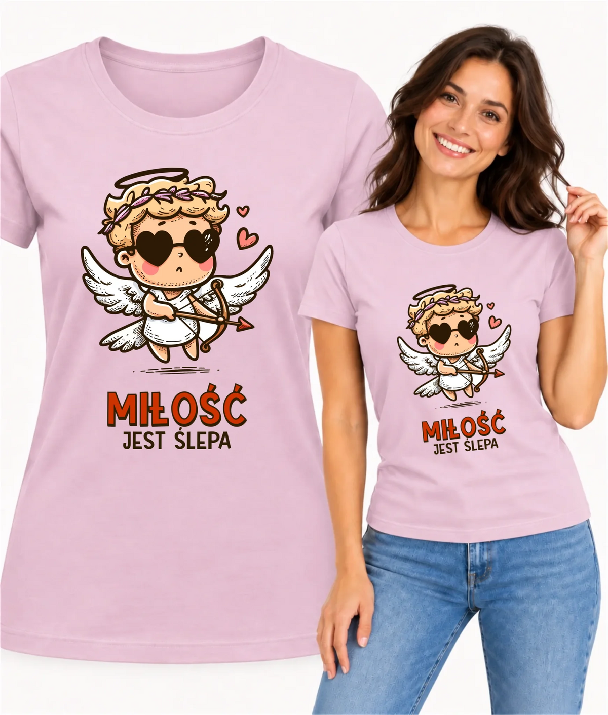 Koszulka damska - Miłość jest ślepa W48