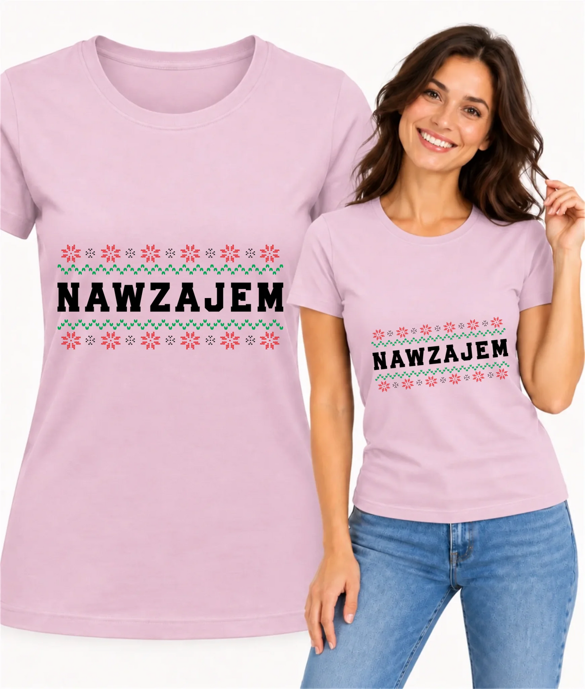 Koszulka damska świąteczna - Nawzajem BN150