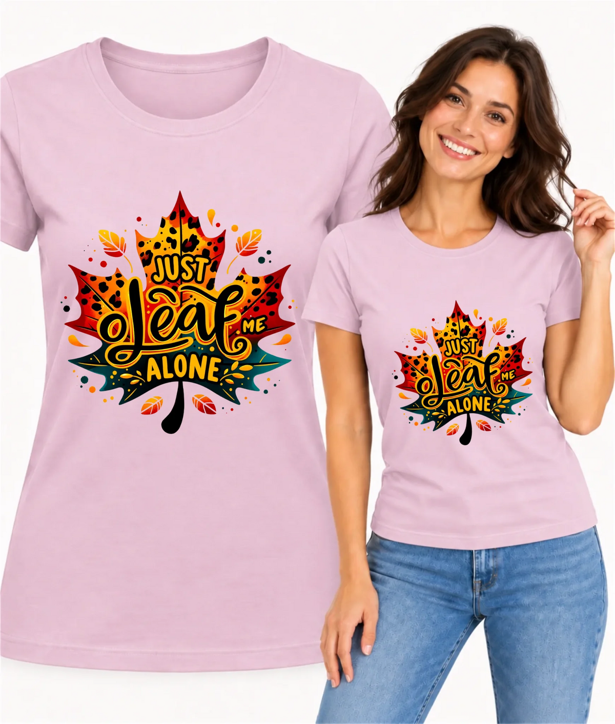 Koszulka damska jesienna - Just leaf me alone JS22